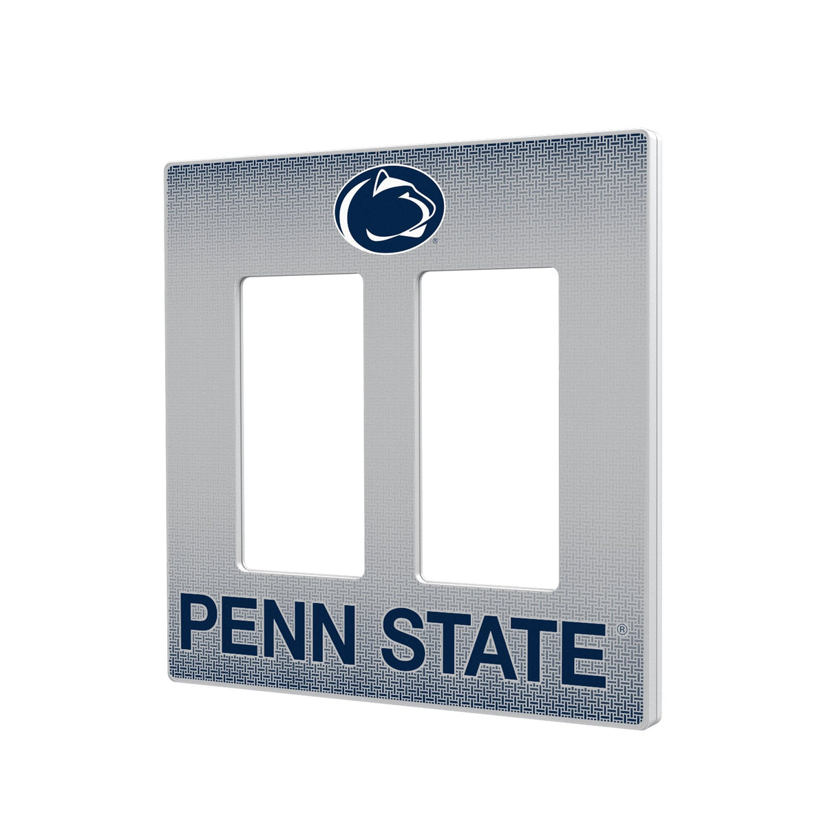 Pennsylvania State University Nittany Lions Linen Hidden-Screw Light Switch Plate 4