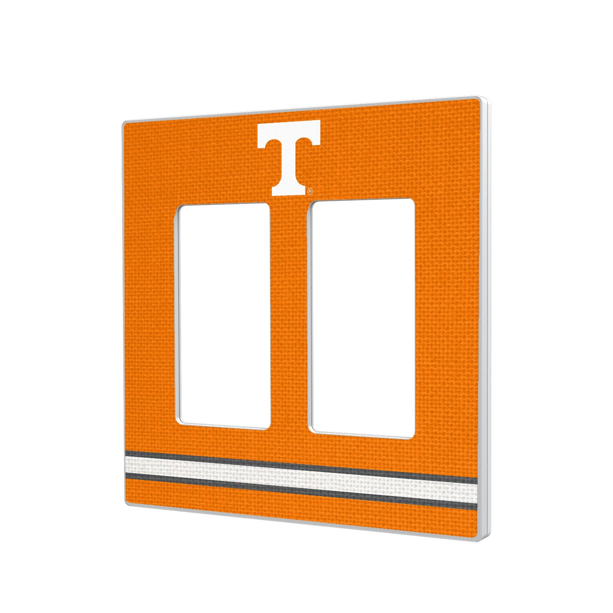 University of Tennessee Volunteers Stripe Hidden-Screw Light Switch Plate 3