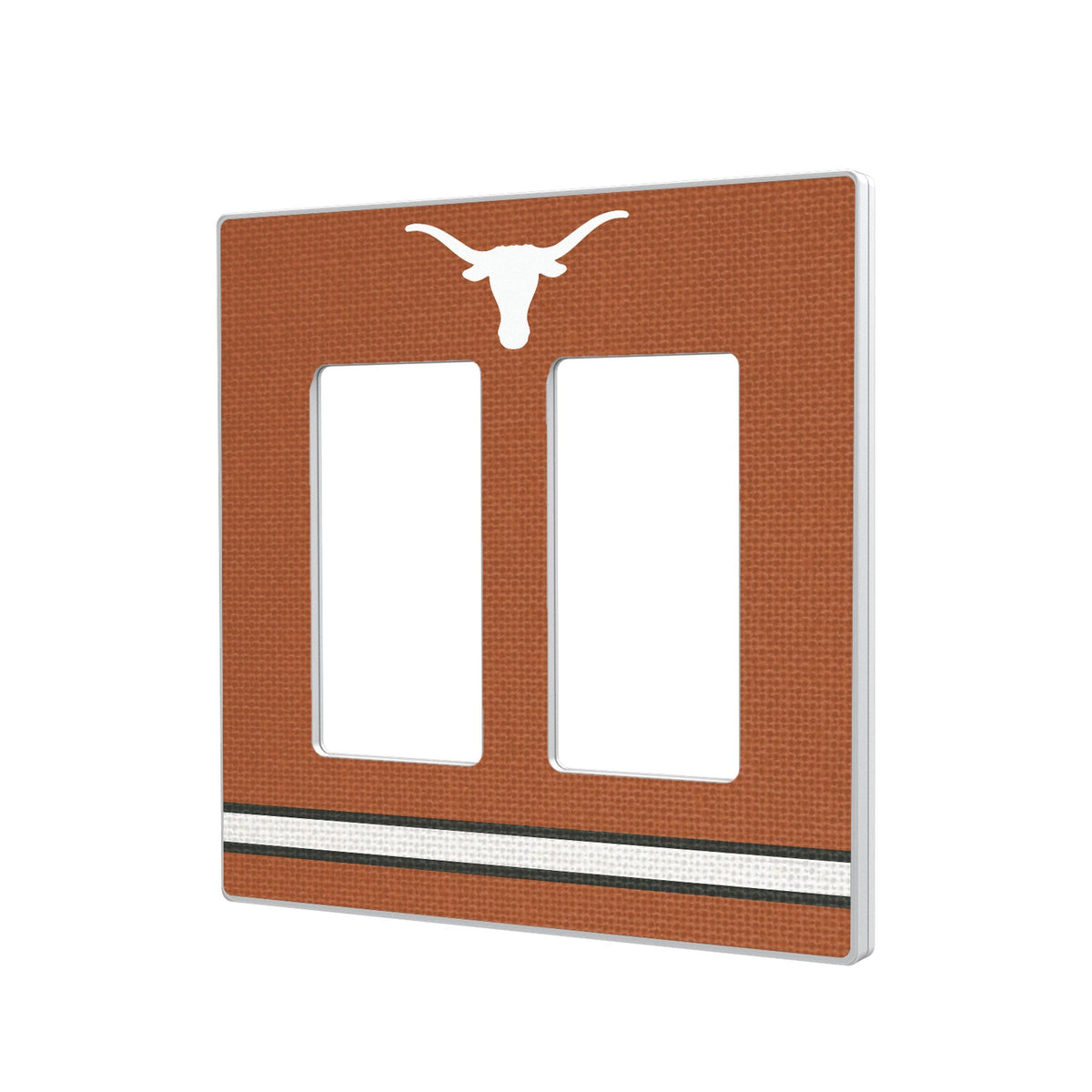 University of Texas Longhorns Stripe Hidden-Screw Light Switch Plate 4
