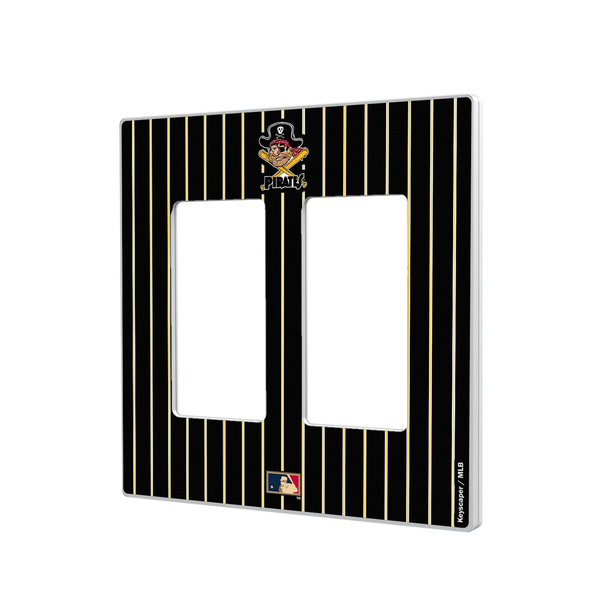 Pittsburgh Pirates 1958-1966 - Cooperstown Collection Pinstripe Hidden-Screw Light Switch Plate 4