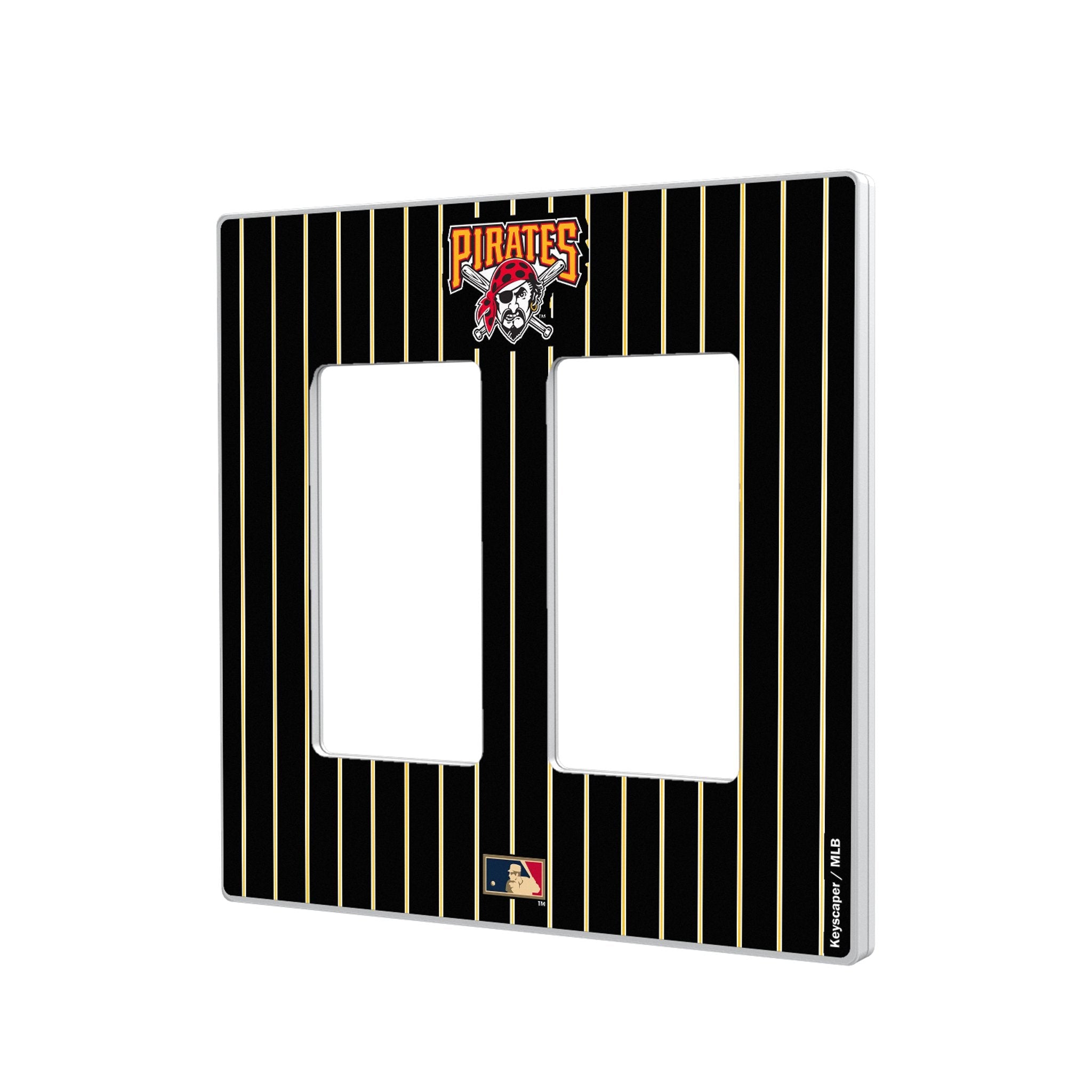 Pittsburgh Pirates 1997-2013 - Cooperstown Collection Pinstripe Hidden-Screw Light Switch Plate 4