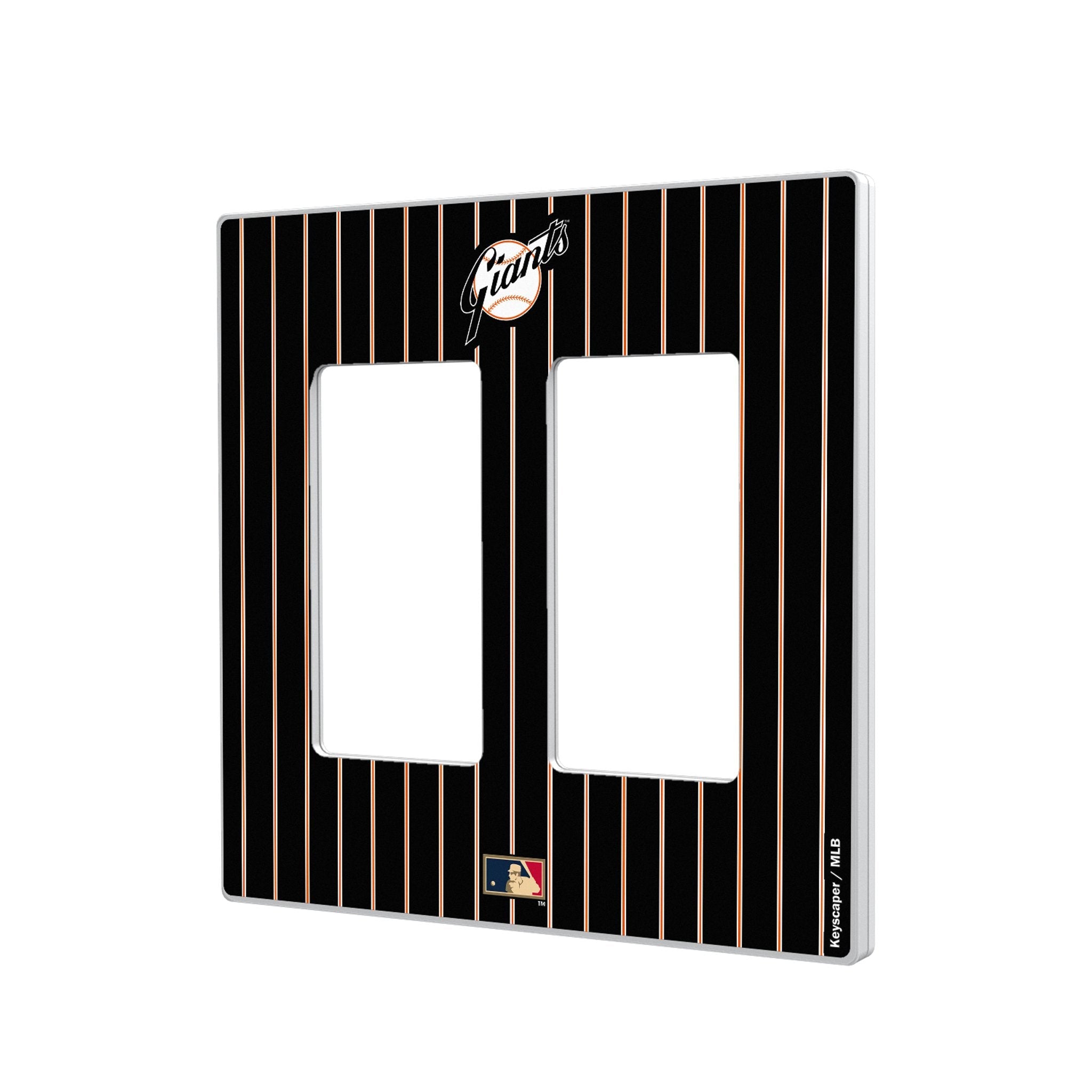 San Francisco Giants 1958-1967 - Cooperstown Collection Pinstripe Hidden-Screw Light Switch Plate 4