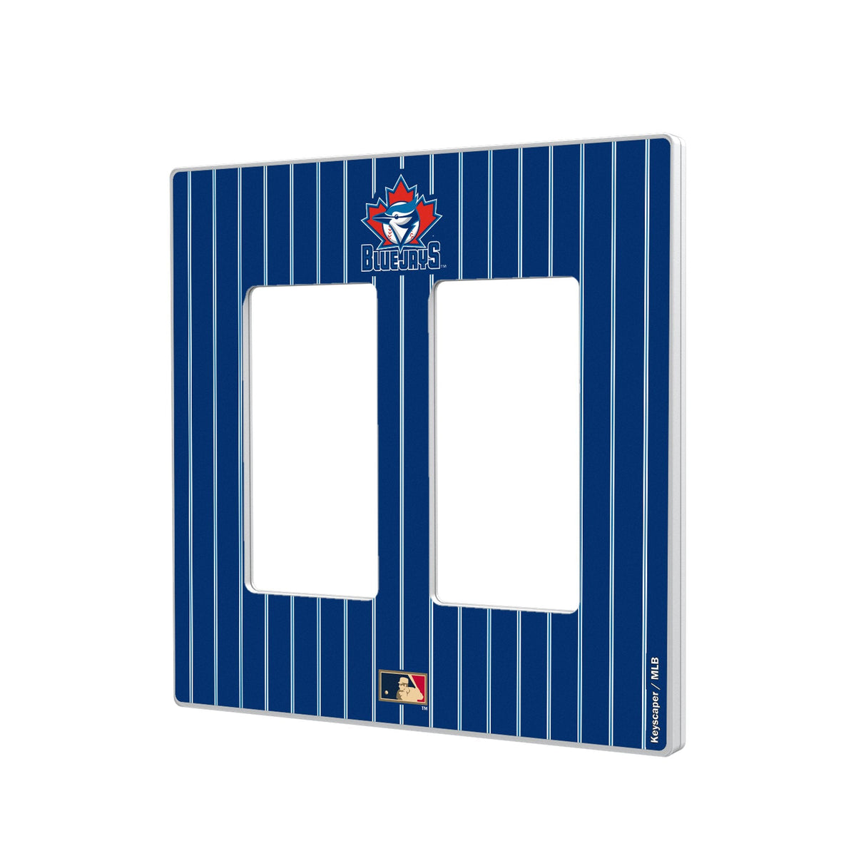 Toronto Blue Jays 1997-2002 - Cooperstown Collection Pinstripe Hidden-Screw Light Switch Plate 4