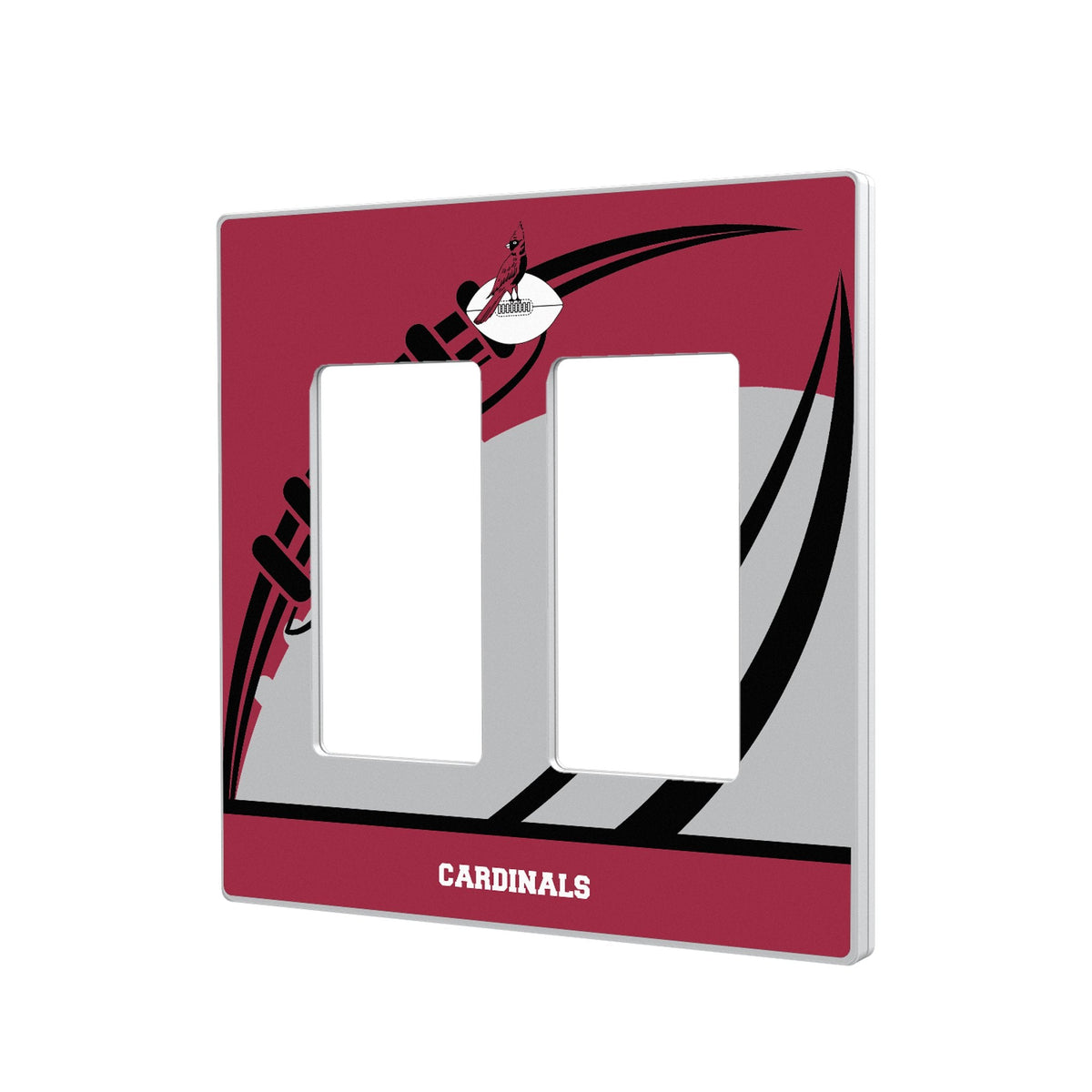 Chicago Cardinals 1947-1959 Historic Collection Passtime Hidden-Screw Light Switch Plate 4