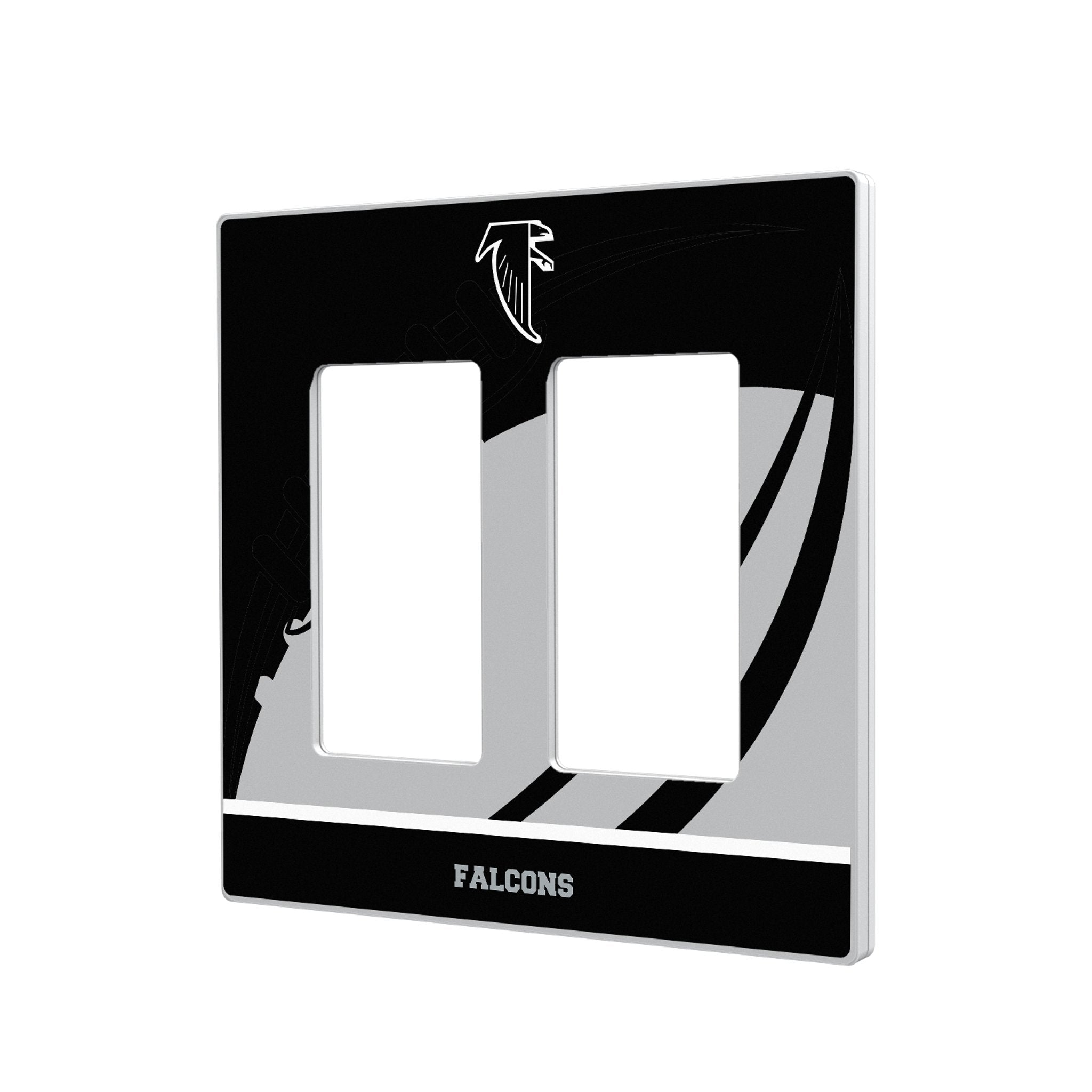 Atlanta Falcons Classic Passtime Hidden-Screw Light Switch Plate 4