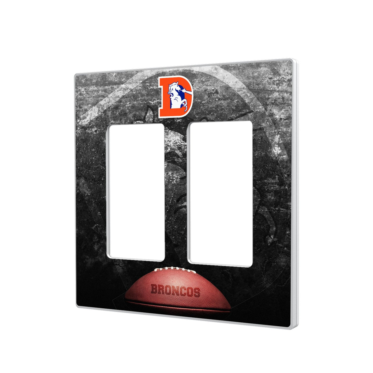 Denver Broncos 1993-1996 Historic Collection Legendary Hidden-Screw Light Switch Plate 4