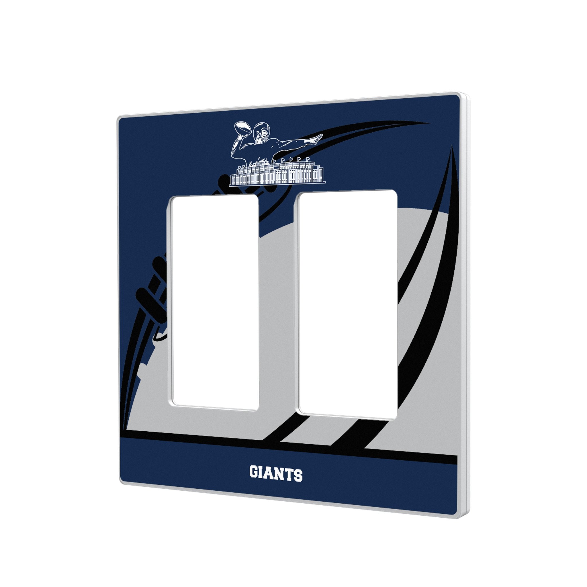 New York Giants 1960-1966 Historic Collection Passtime Hidden-Screw Light Switch Plate 4