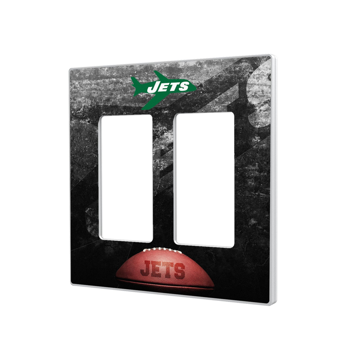 New York Jets 1963 Historic Collection Legendary Hidden-Screw Light Switch Plate 4