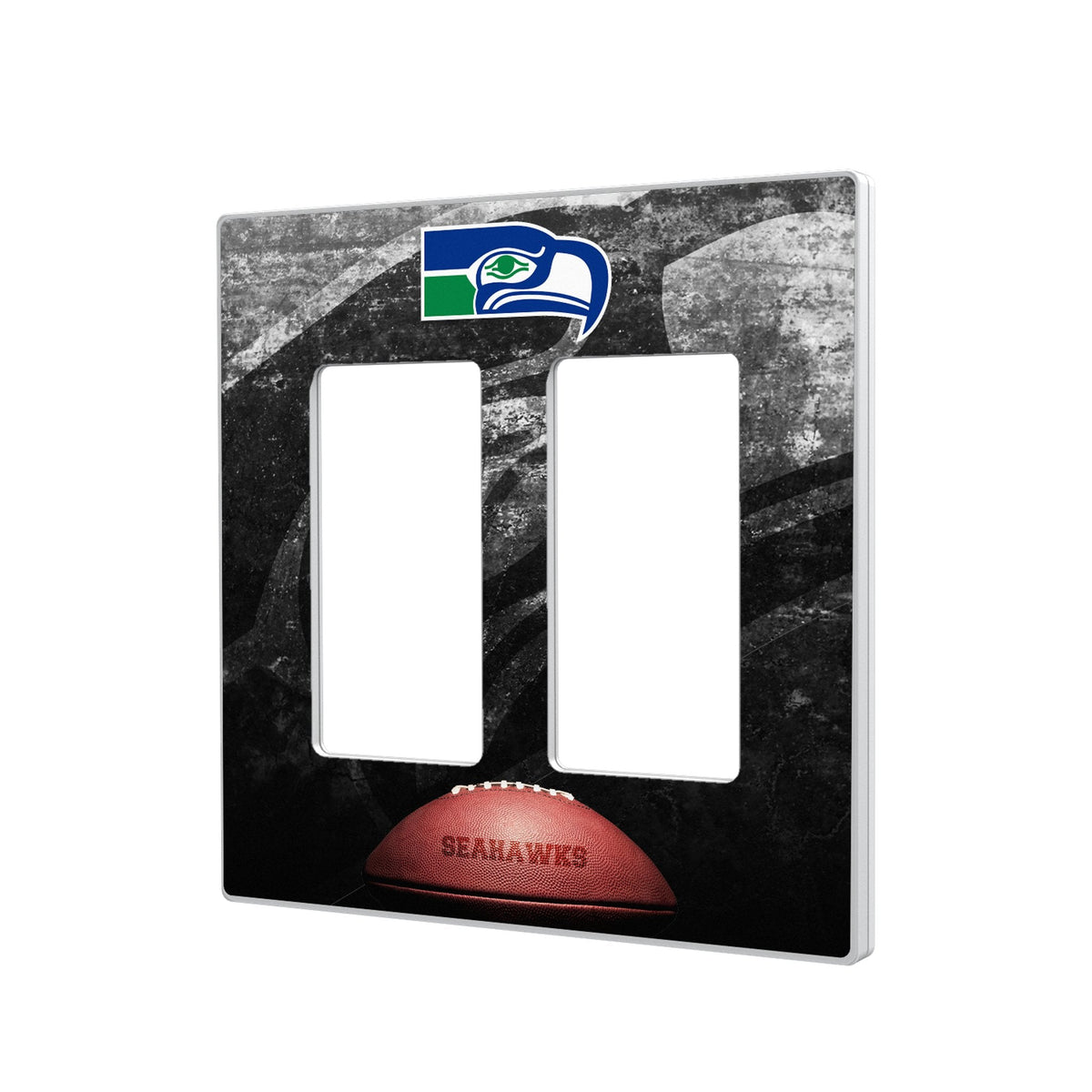 Seattle Seahawks Historic Collection Legendary Hidden-Screw Light Switch Plate 4