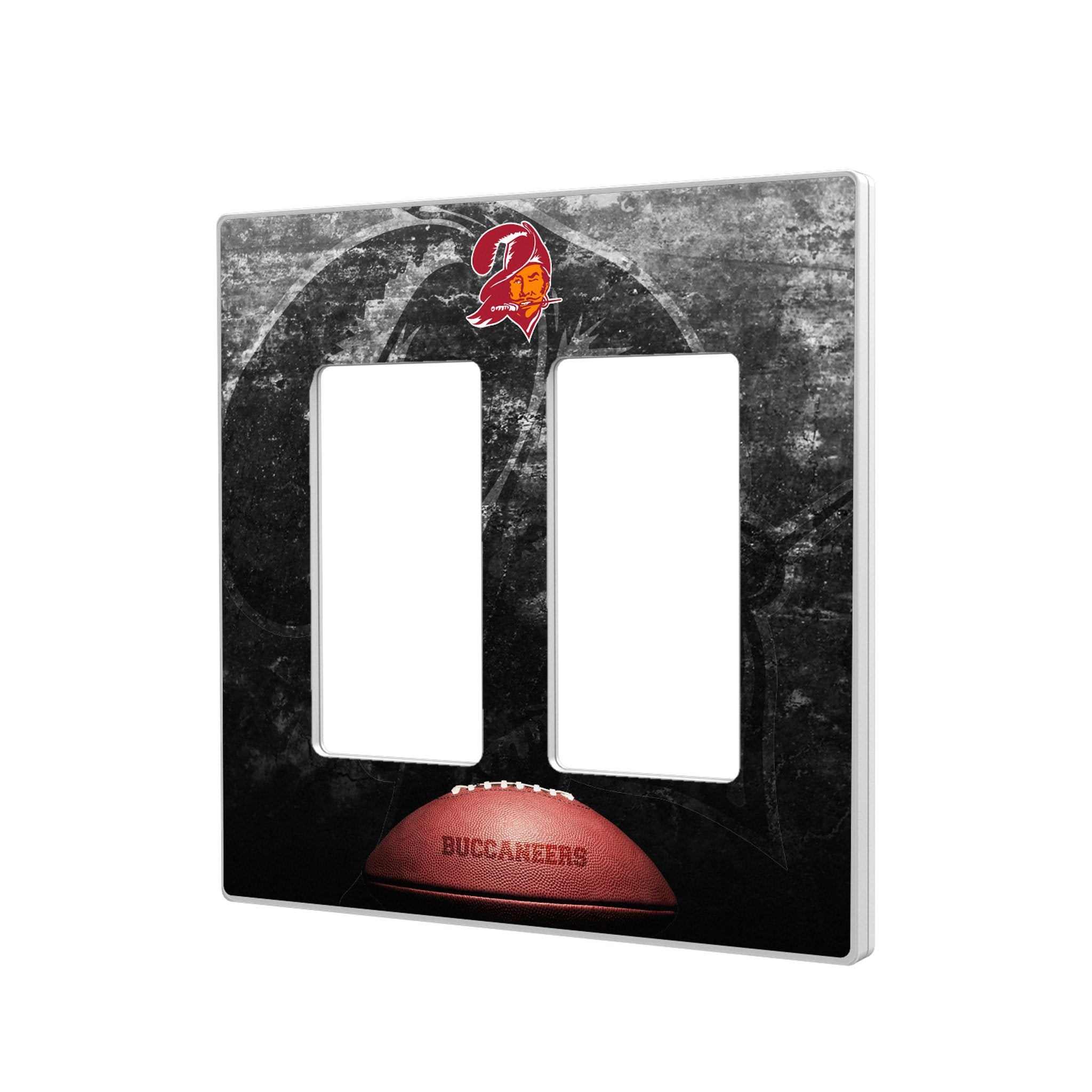 Tampa Bay Buccaneers Historic Collection Legendary Hidden-Screw Light Switch Plate 4