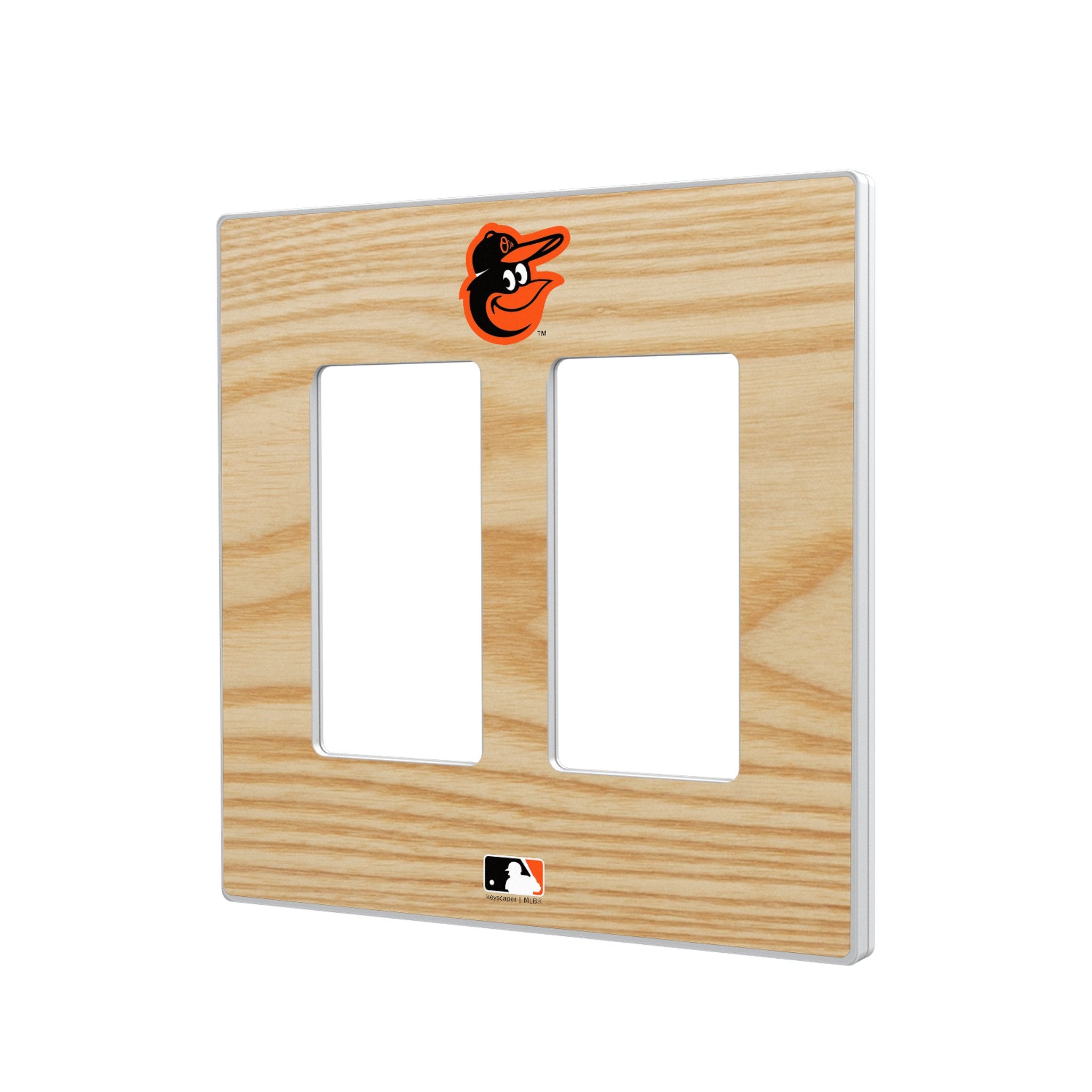 Baltimore Orioles Baseball Bat Hidden-Screw Light Switch Plate 4