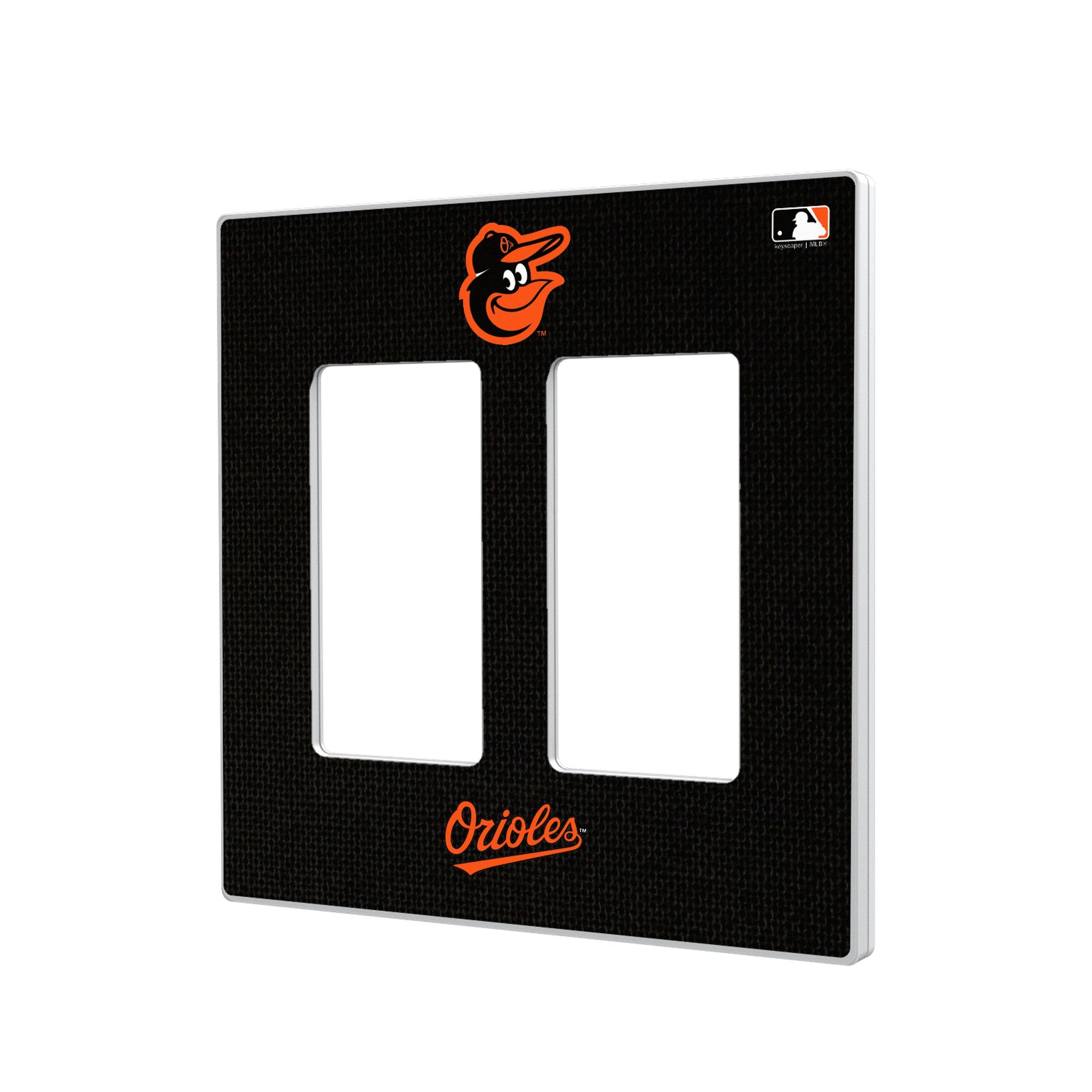 Baltimore Orioles Solid Hidden-Screw Light Switch Plate 4