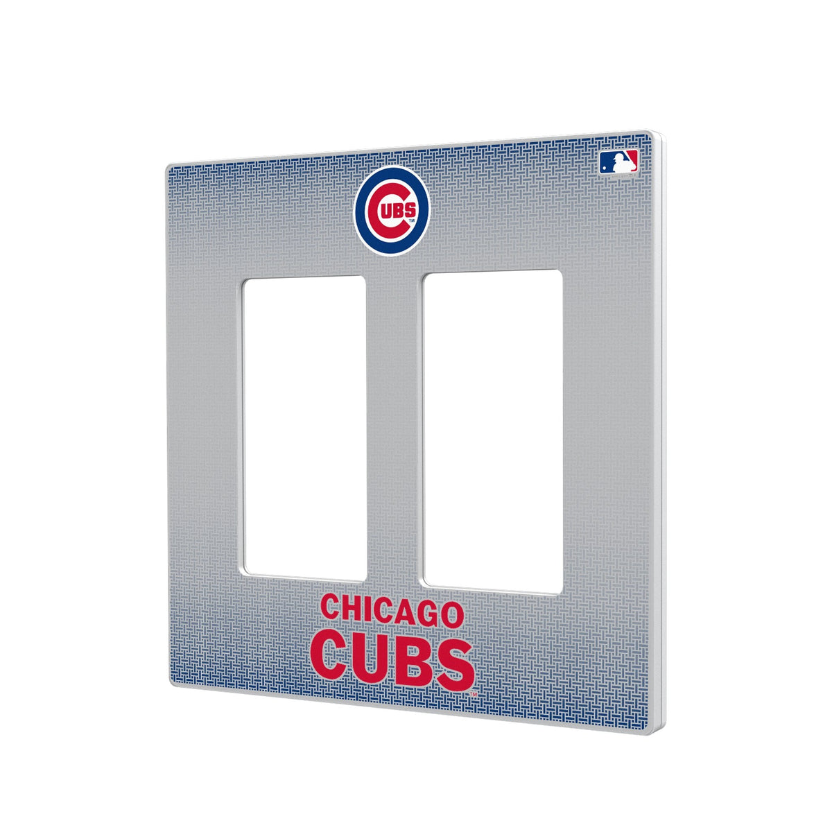 Chicago Cubs Linen Hidden-Screw Light Switch Plate 4