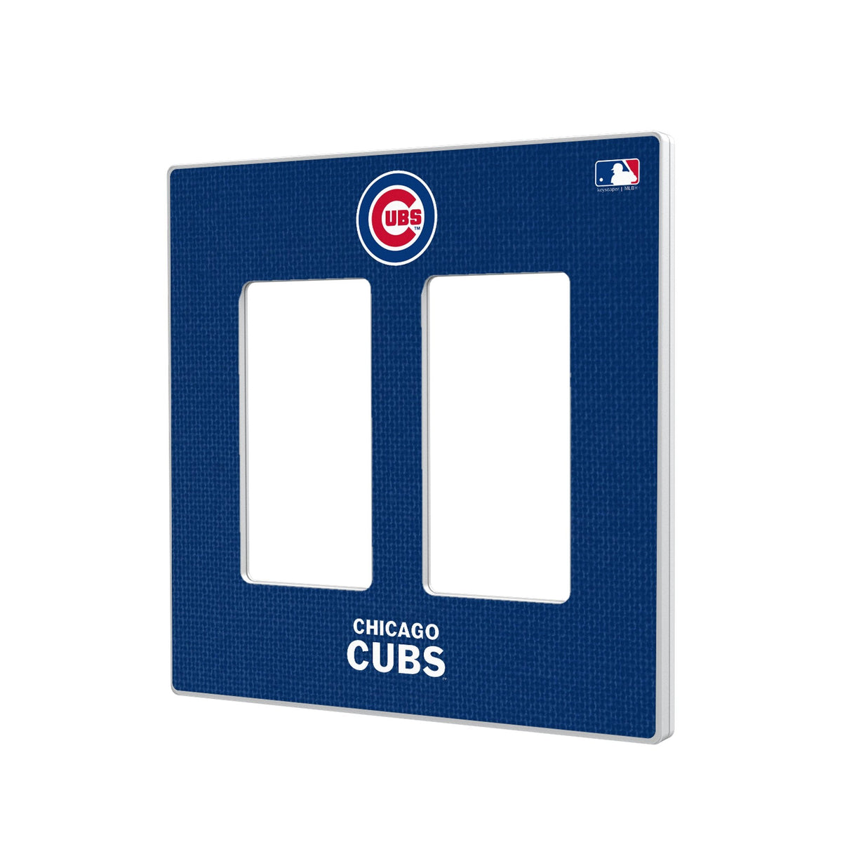 Chicago Cubs Solid Hidden-Screw Light Switch Plate 4