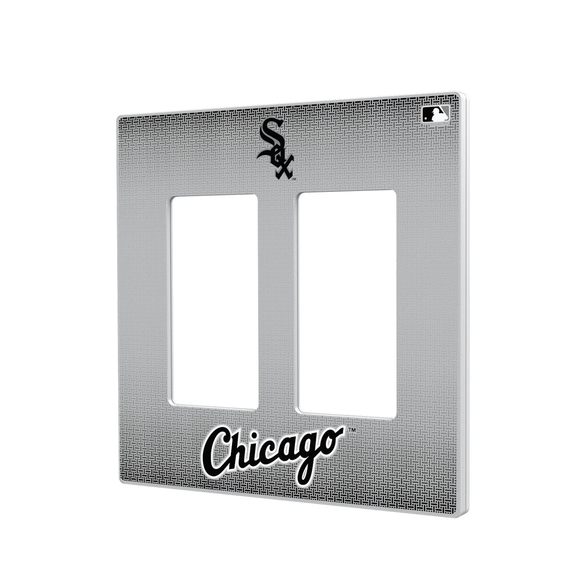 Chicago White Sox Linen Hidden-Screw Light Switch Plate 4