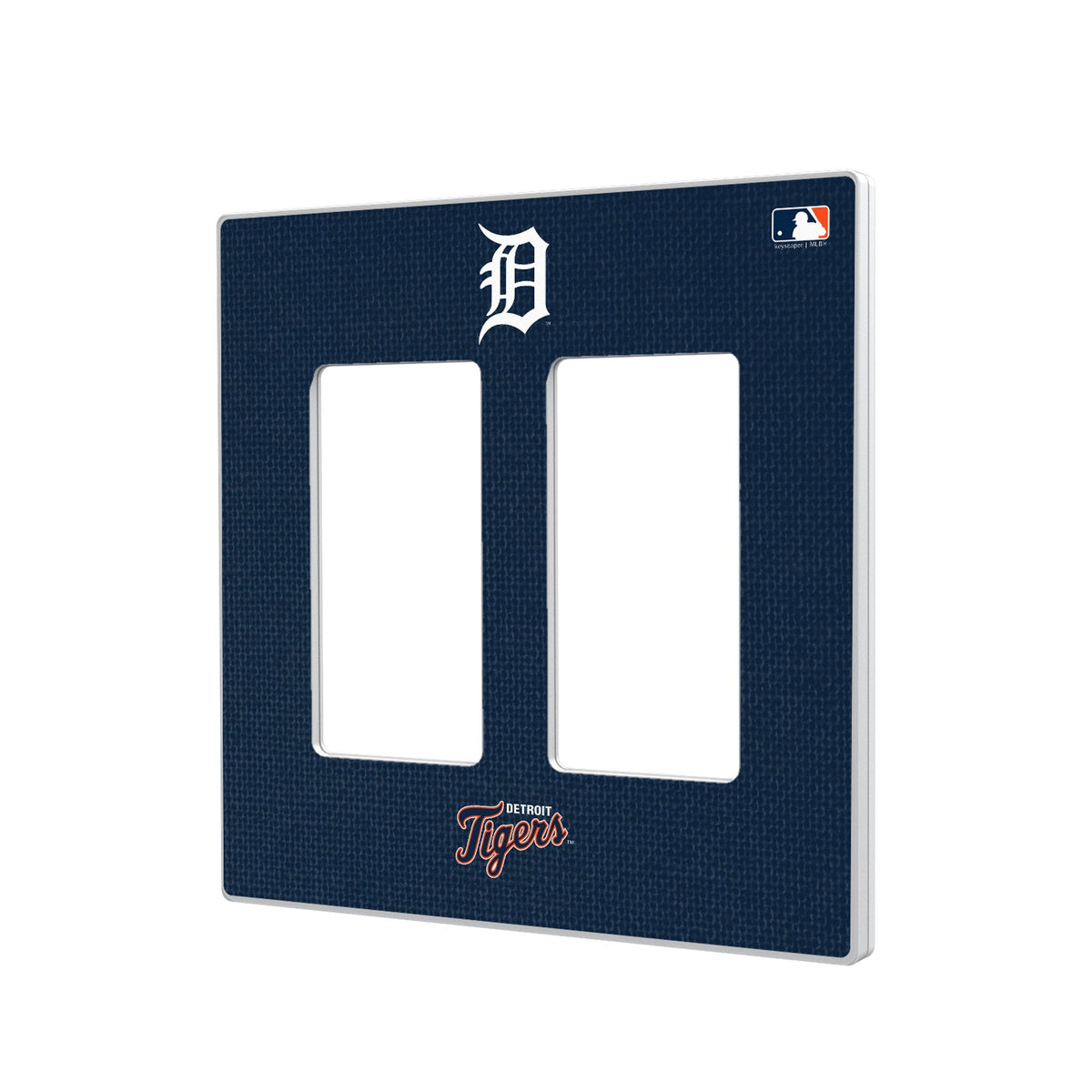 Detroit Tigers Solid Hidden-Screw Light Switch Plate 4