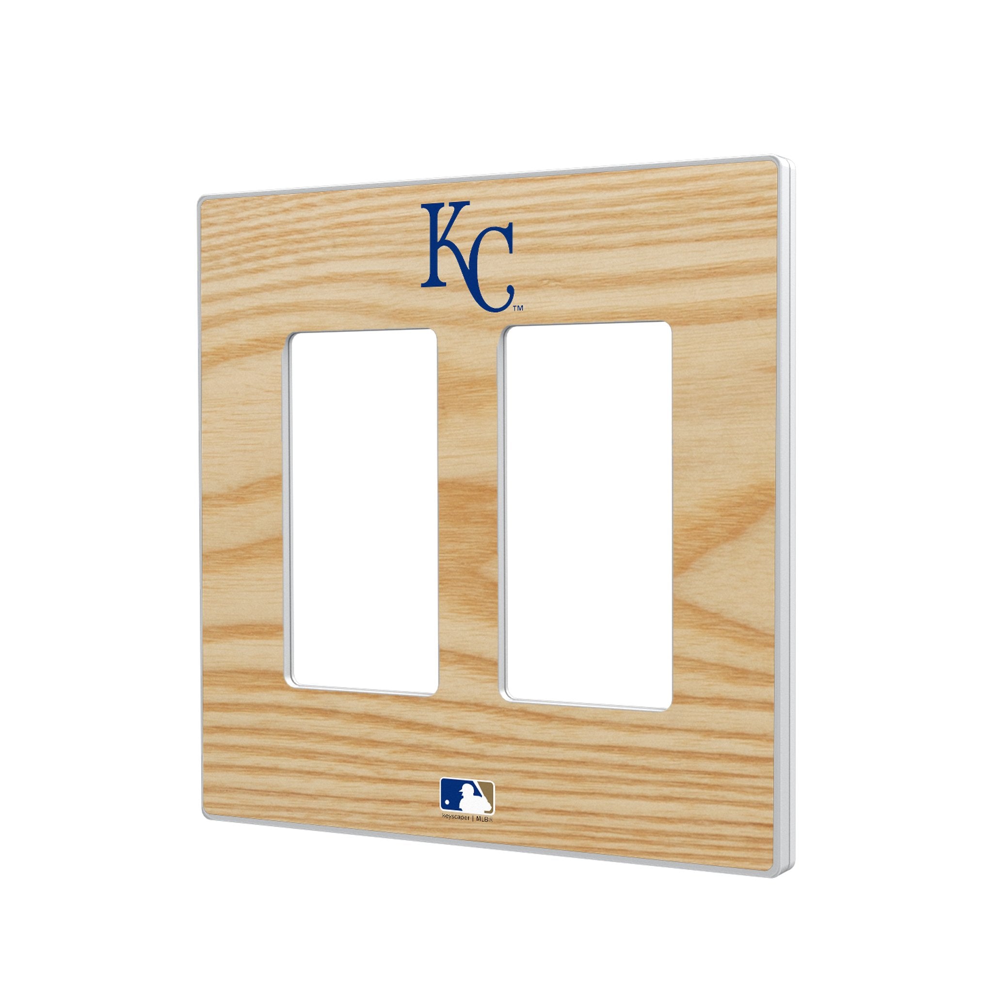 Kansas City Royals Baseball Bat Hidden-Screw Light Switch Plate 4
