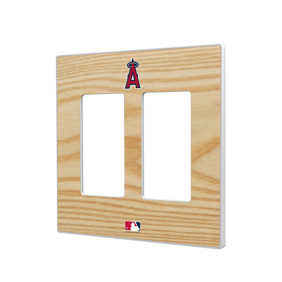 Los Angeles Angels Baseball Bat Hidden-Screw Light Switch Plate 4