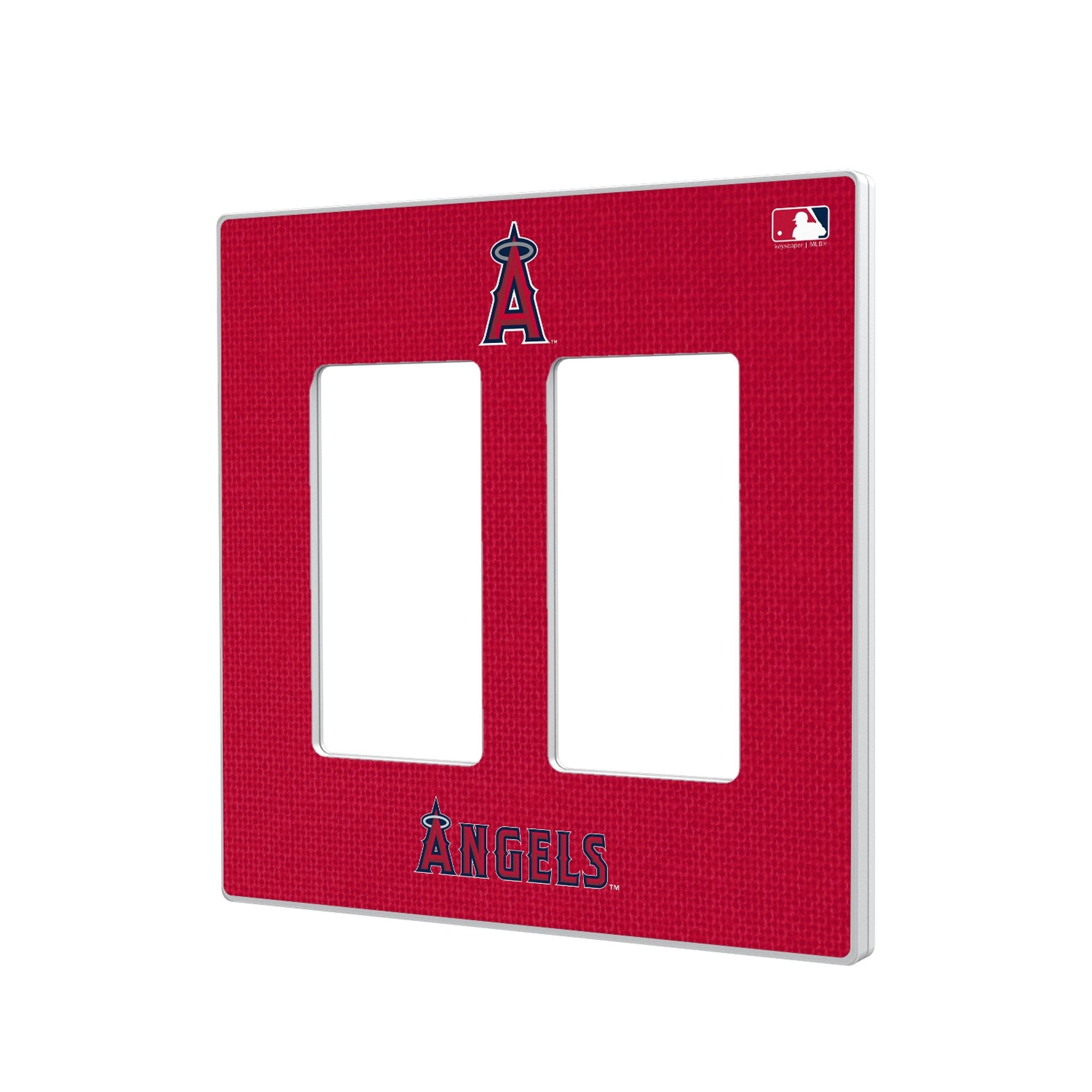 Los Angeles Angels Solid Hidden-Screw Light Switch Plate 4