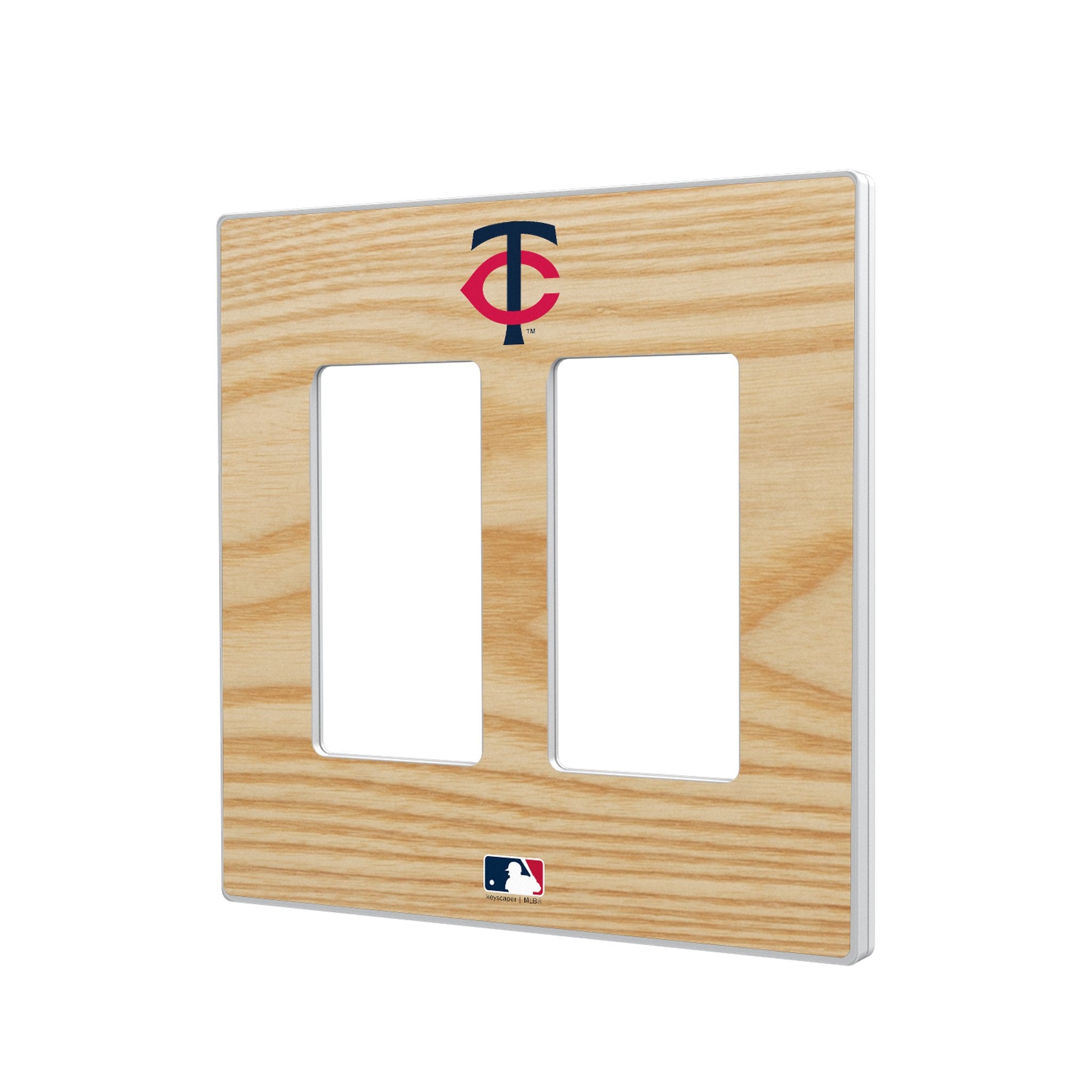 Minnesota Twins Baseball Bat Hidden-Screw Light Switch Plate 4