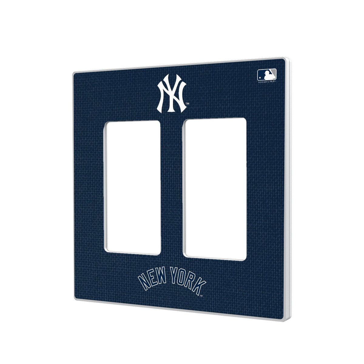 New York Yankees Solid Hidden-Screw Light Switch Plate 4