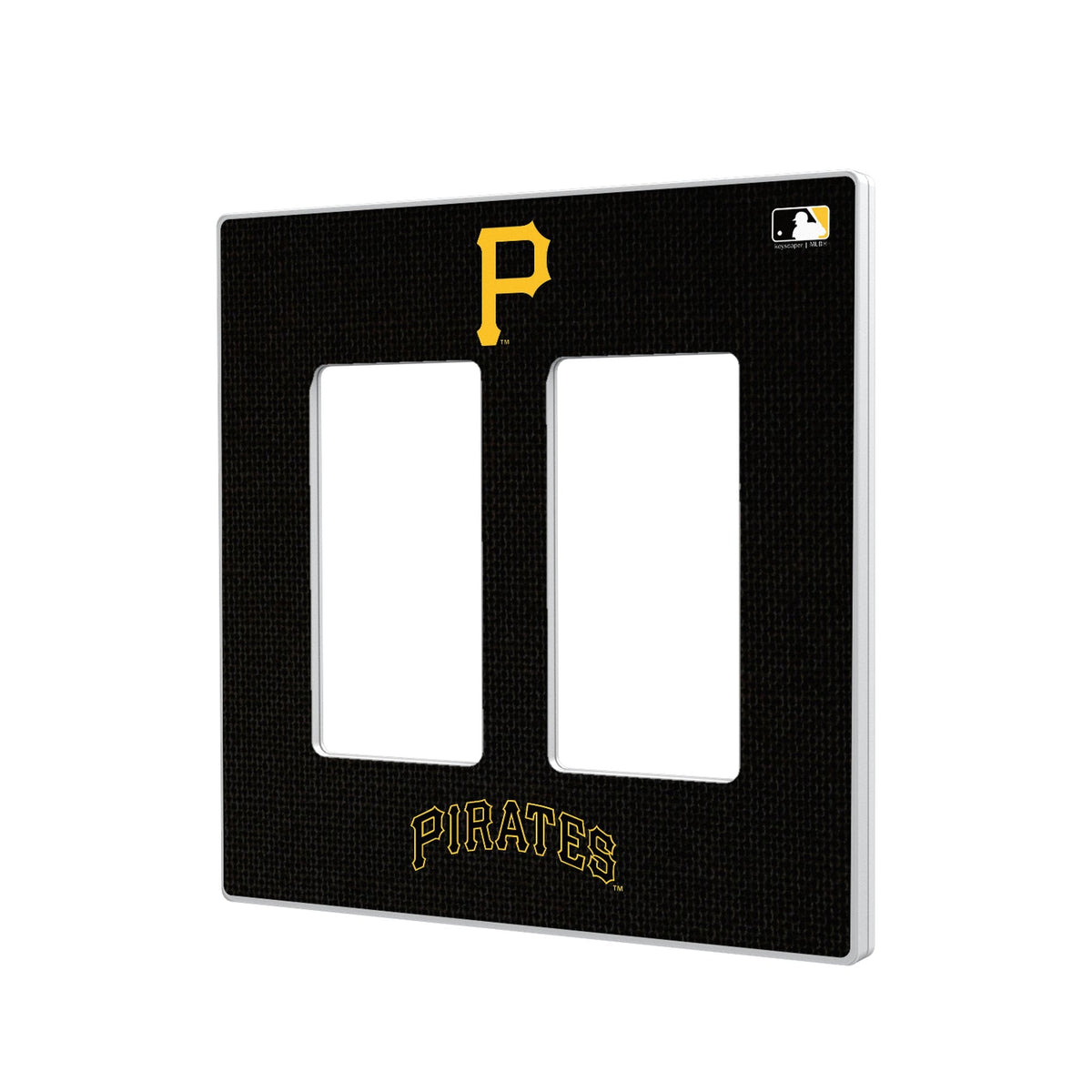 Pittsburgh Pirates Solid Hidden-Screw Light Switch Plate 4