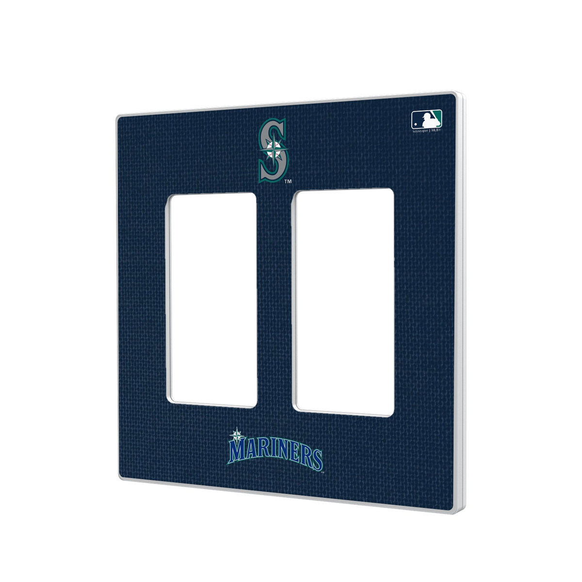 Seattle Mariners Solid Hidden-Screw Light Switch Plate 4