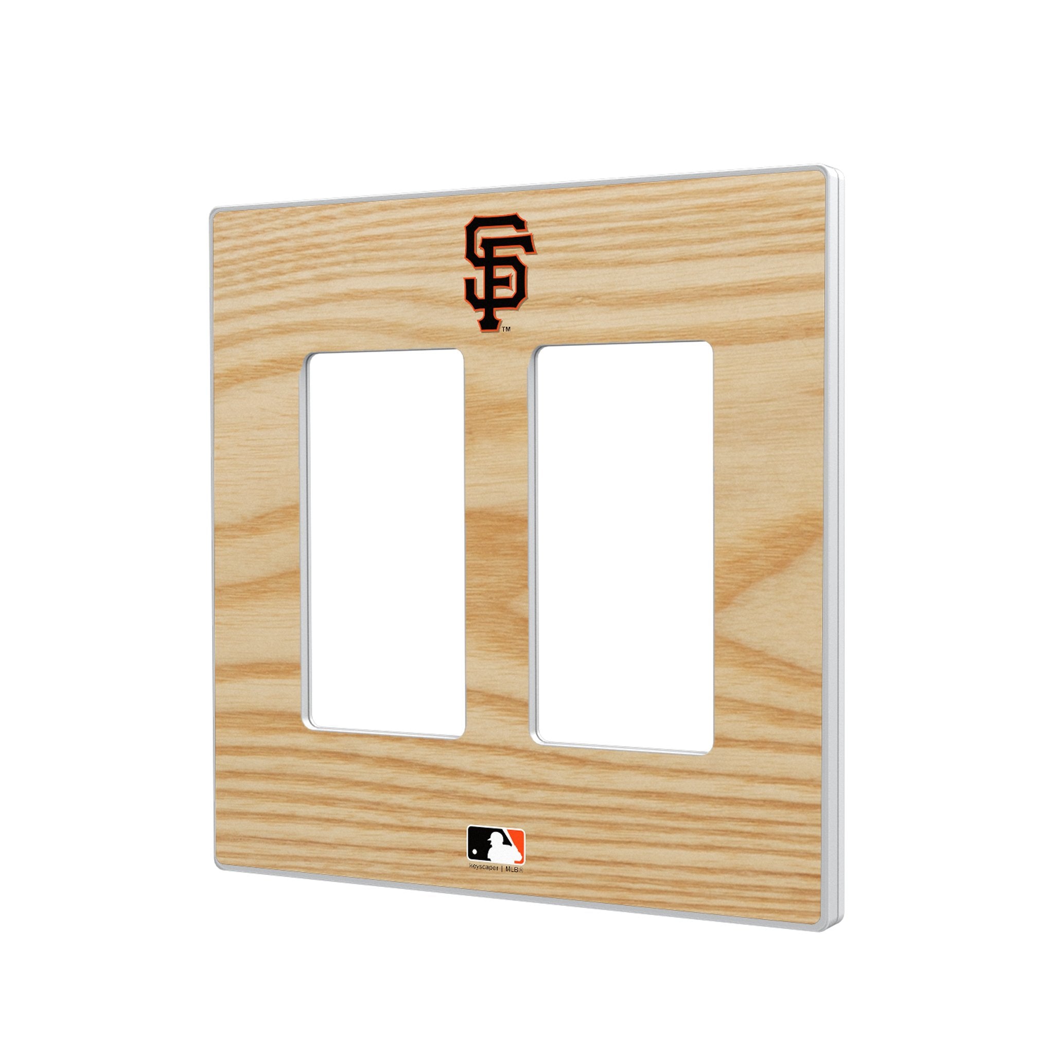 San Francisco Giants Baseball Bat Hidden-Screw Light Switch Plate 4