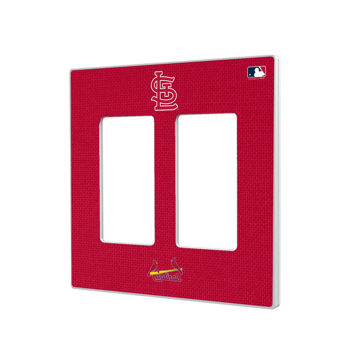St Louis Cardinals Solid Hidden-Screw Light Switch Plate 4