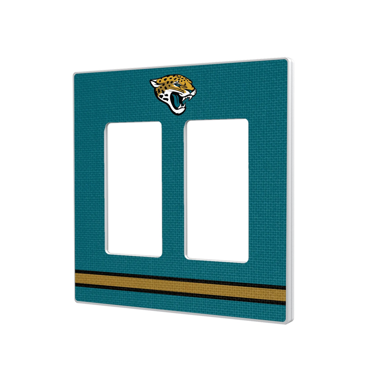 Jacksonville Jaguars Stripe Hidden-Screw Light Switch Plate 4