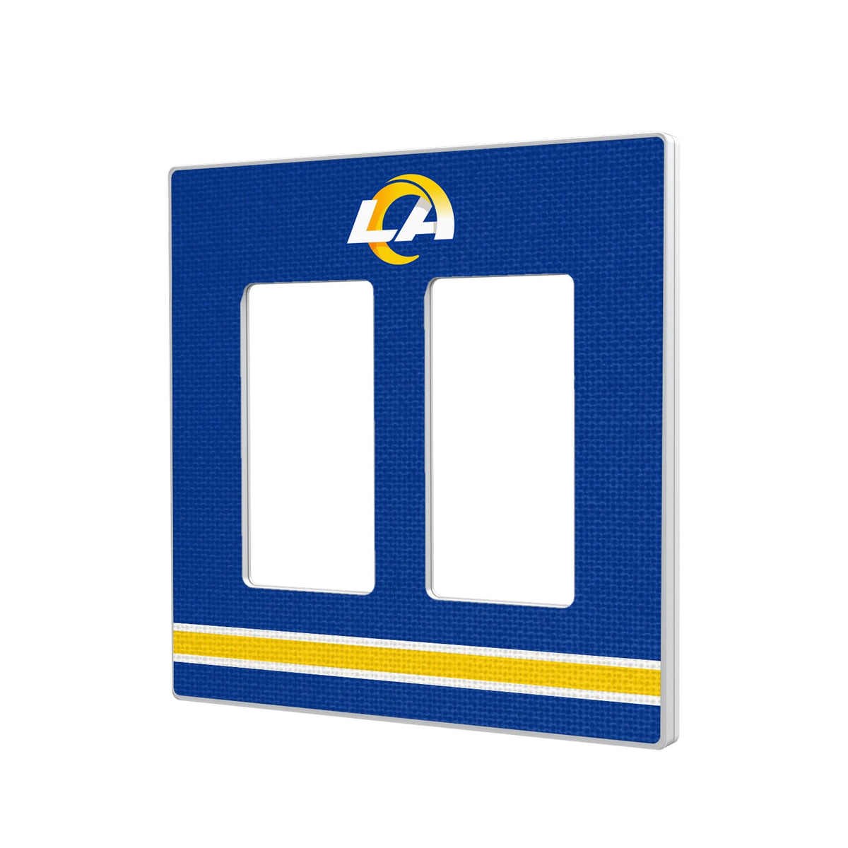 Los Angeles Rams Stripe Hidden-Screw Light Switch Plate 4