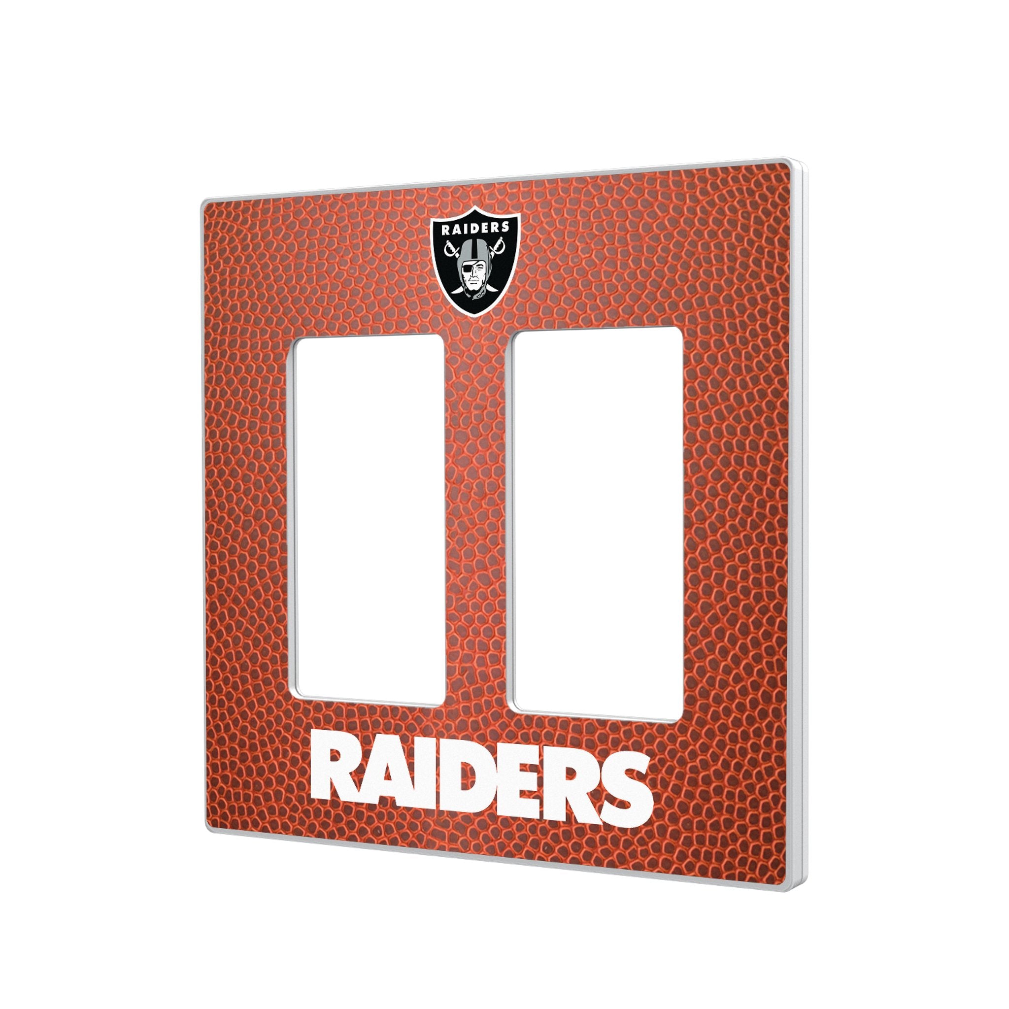 Las Vegas Raiders Football Hidden-Screw Light Switch Plate 4