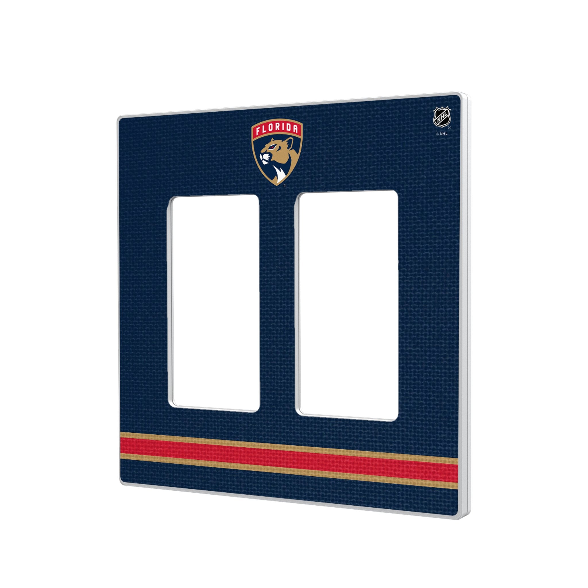 Florida Panthers Stripe Hidden-Screw Light Switch Plate 4