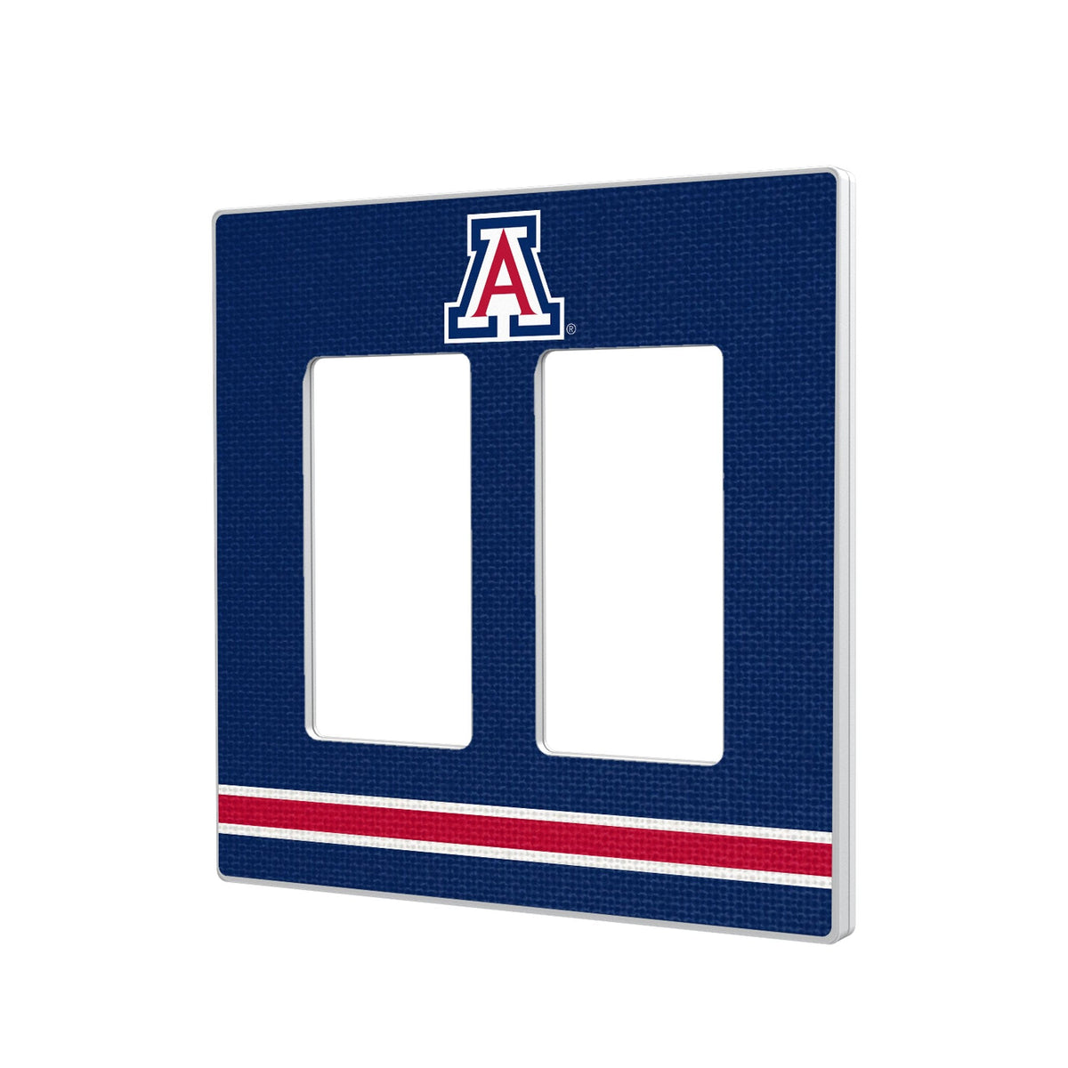 University of Arizona Wildcats Stripe Hidden-Screw Light Switch Plate 4