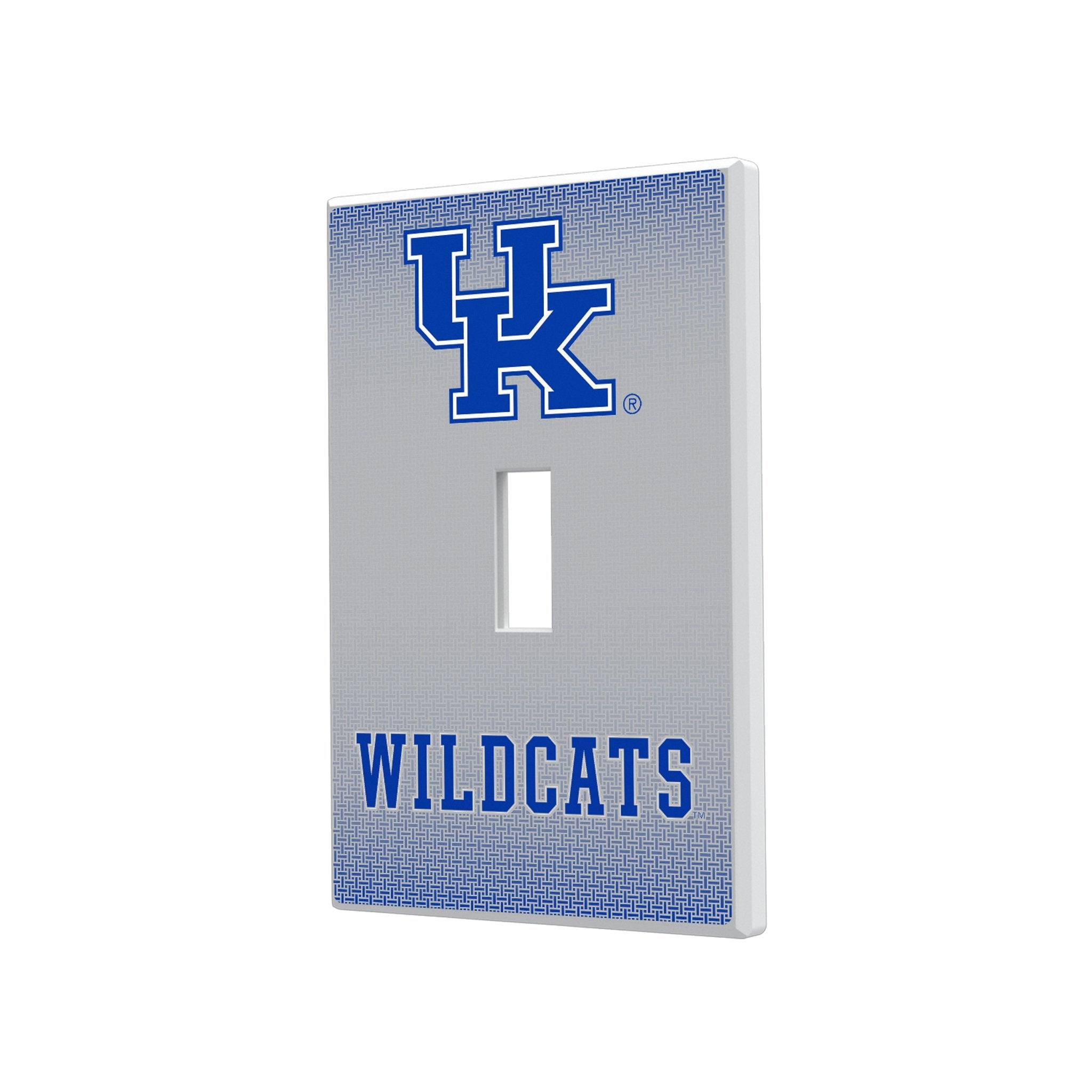 University of Kentucky Wildcats Linen Hidden-Screw Light Switch Plate