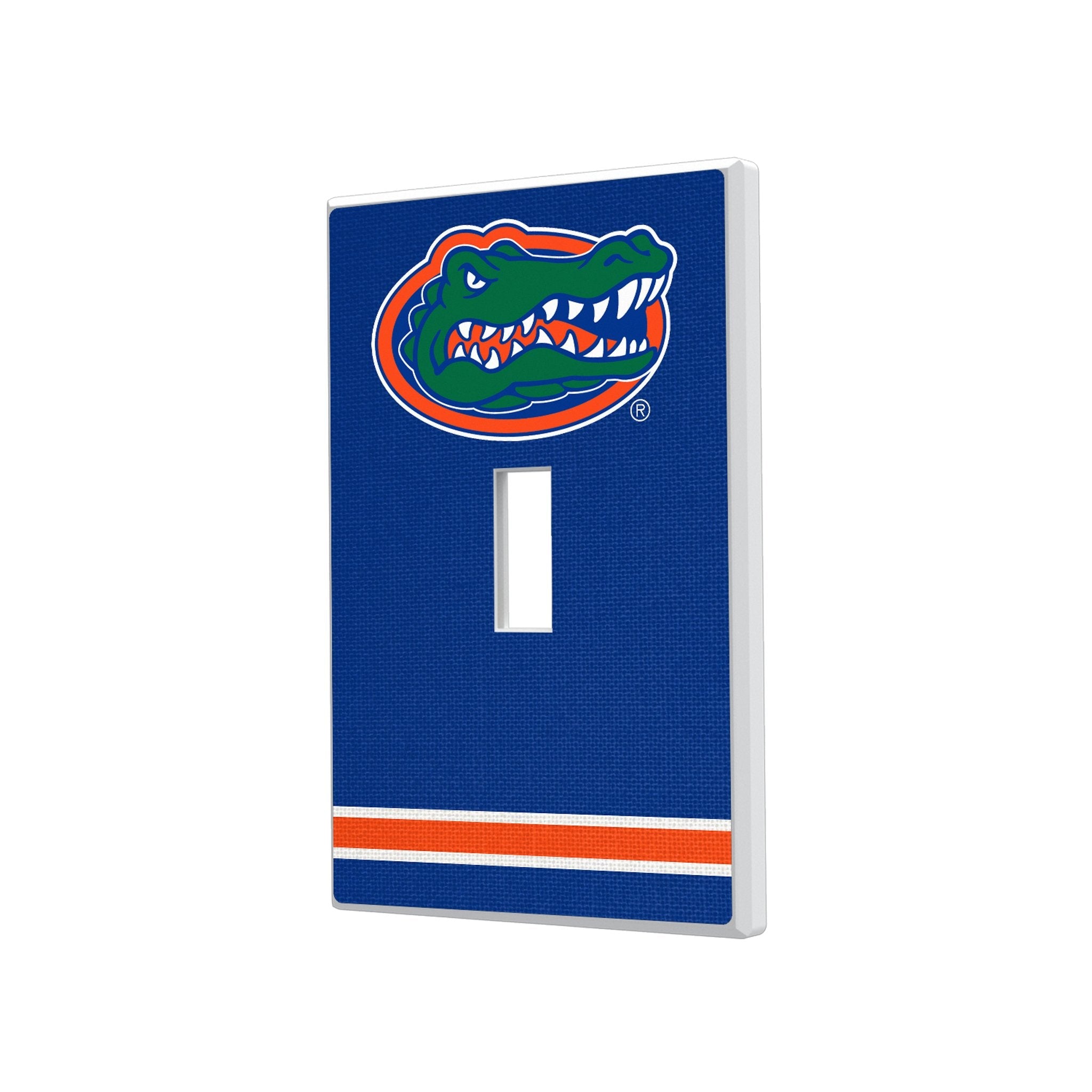 University of Florida Gators Stripe Hidden-Screw Light Switch Plate 1