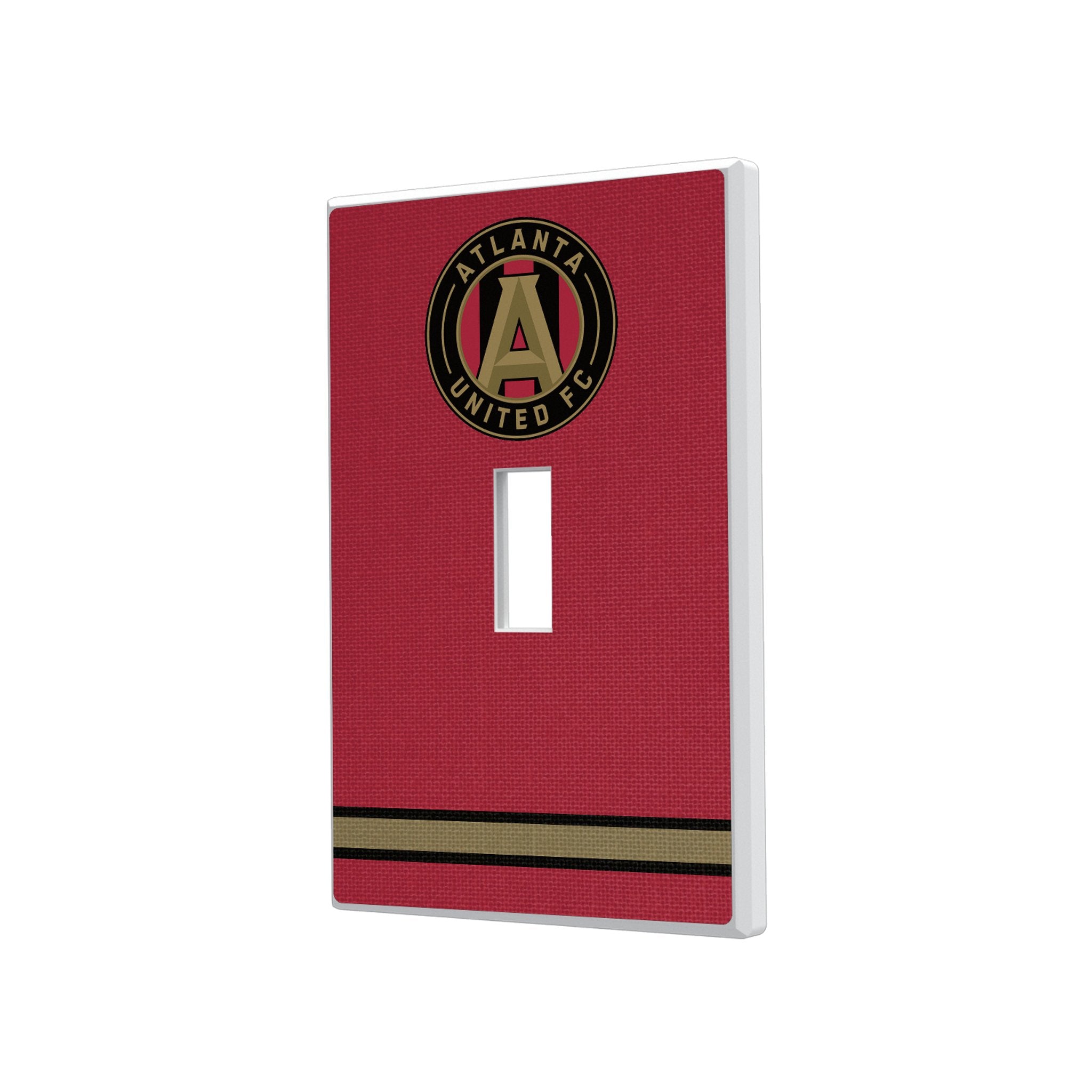 Atlanta United FC Stripe Hidden-Screw Light Switch Plate 1