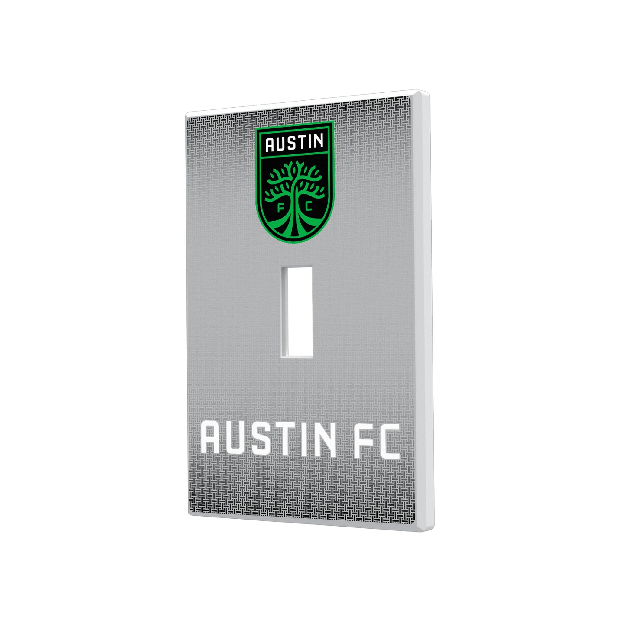 Austin FC Linen Hidden-Screw Light Switch Plate 1