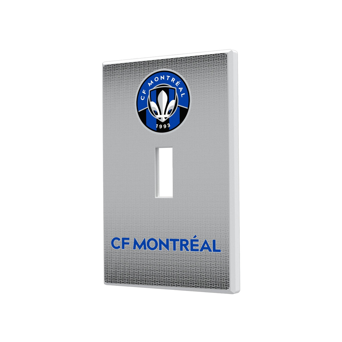 CF Montreal Linen Hidden-Screw Light Switch Plate 1