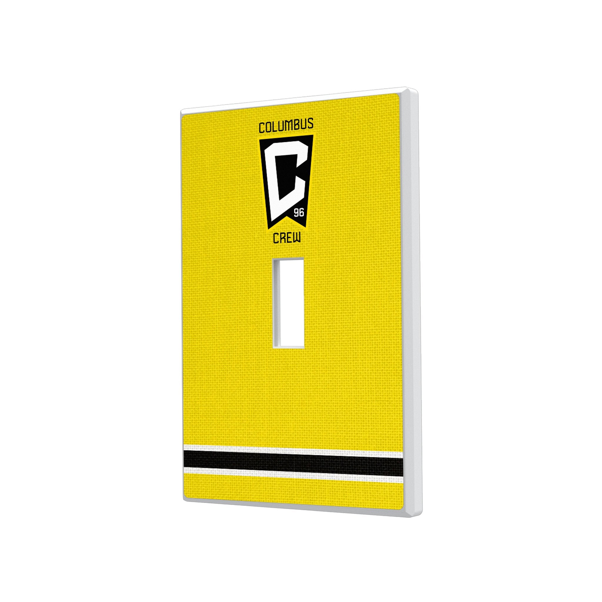 Columbus Crew Stripe Hidden-Screw Light Switch Plate 1