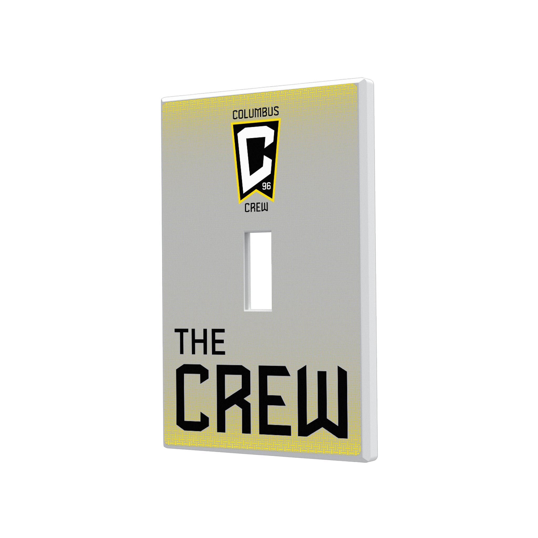 Columbus Crew Linen Hidden-Screw Light Switch Plate