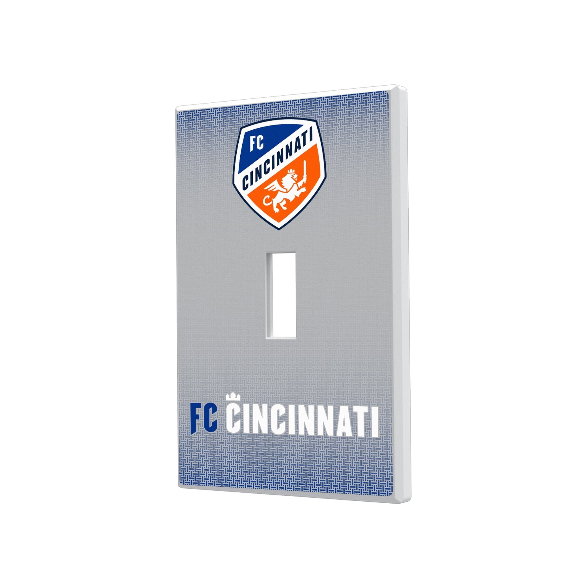 FC Cincinnati Linen Hidden-Screw Light Switch Plate