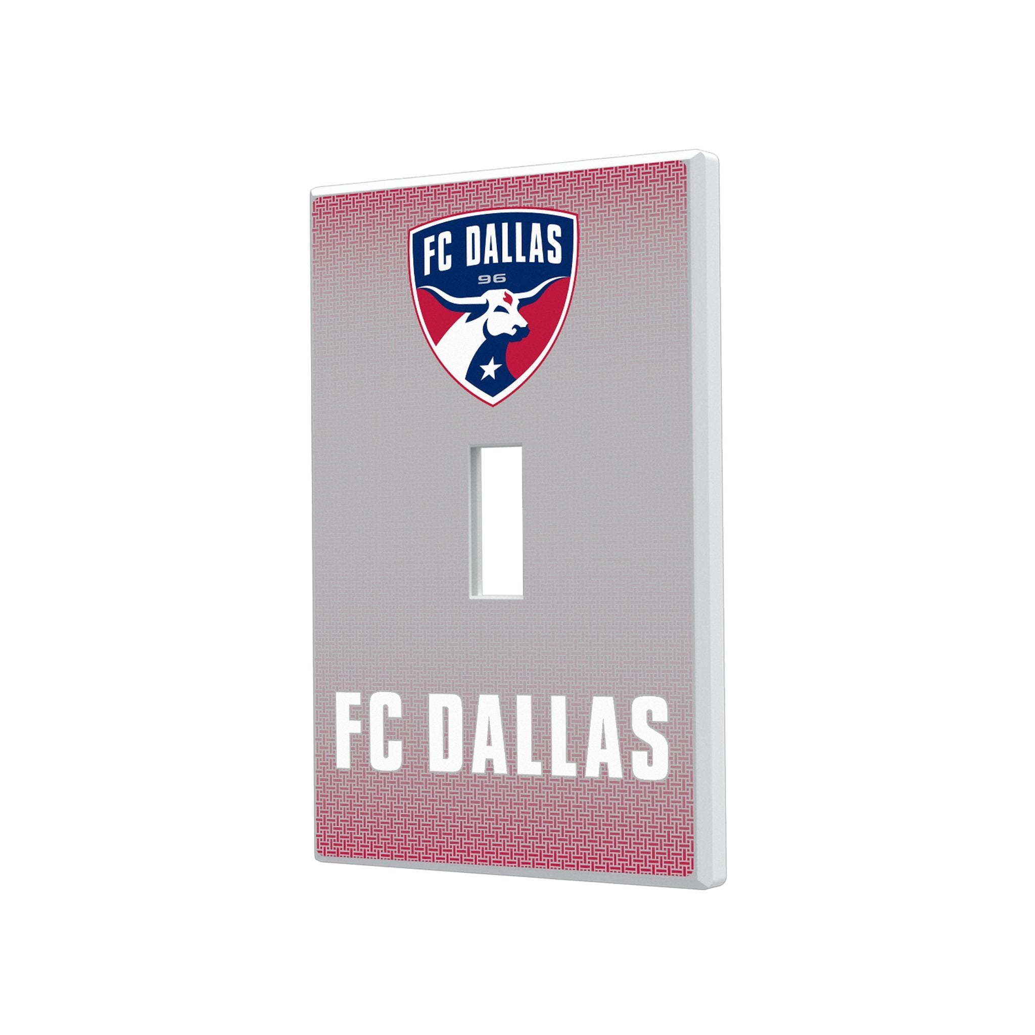 FC Dallas Linen Hidden-Screw Light Switch Plate