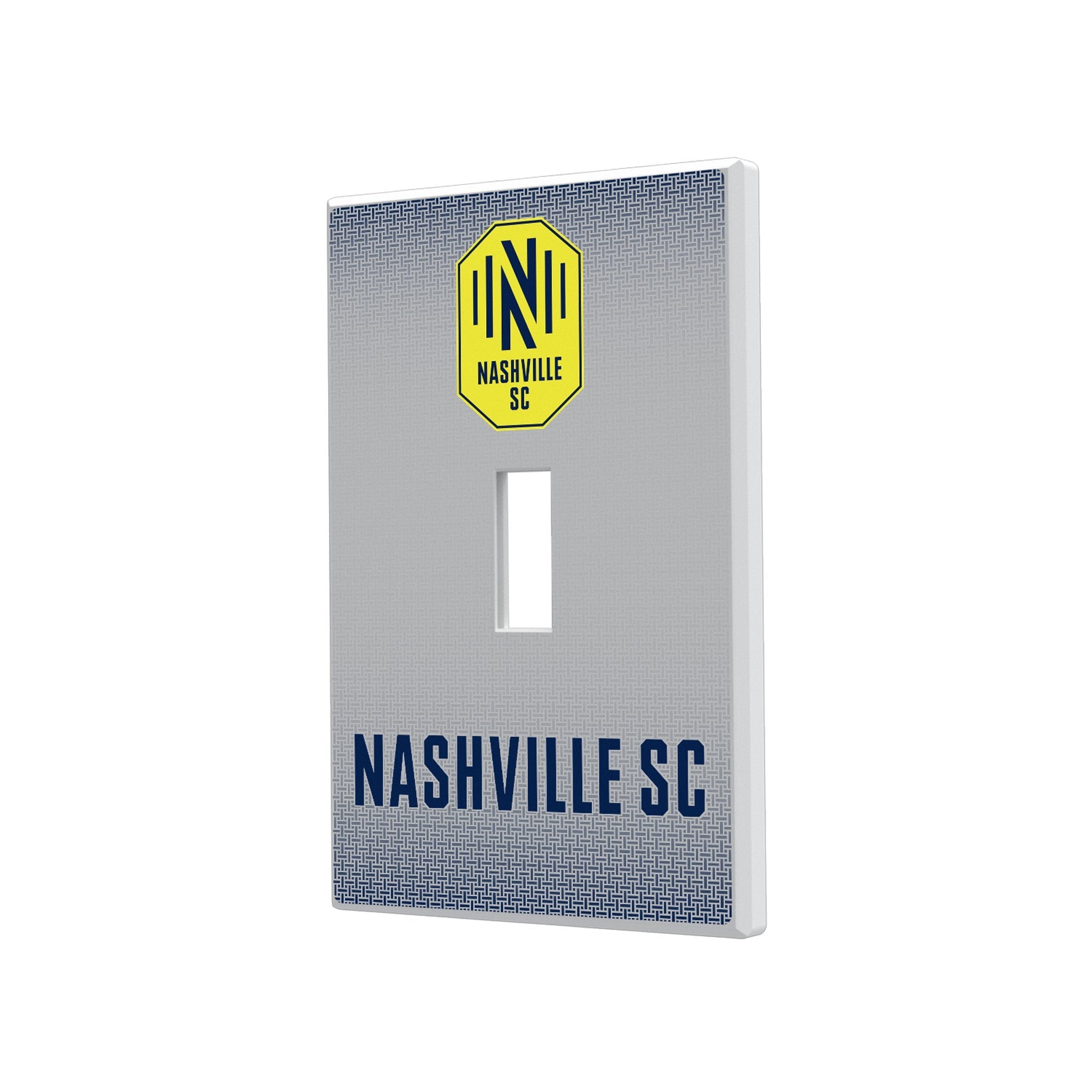 Nashville SC Linen Hidden-Screw Light Switch Plate