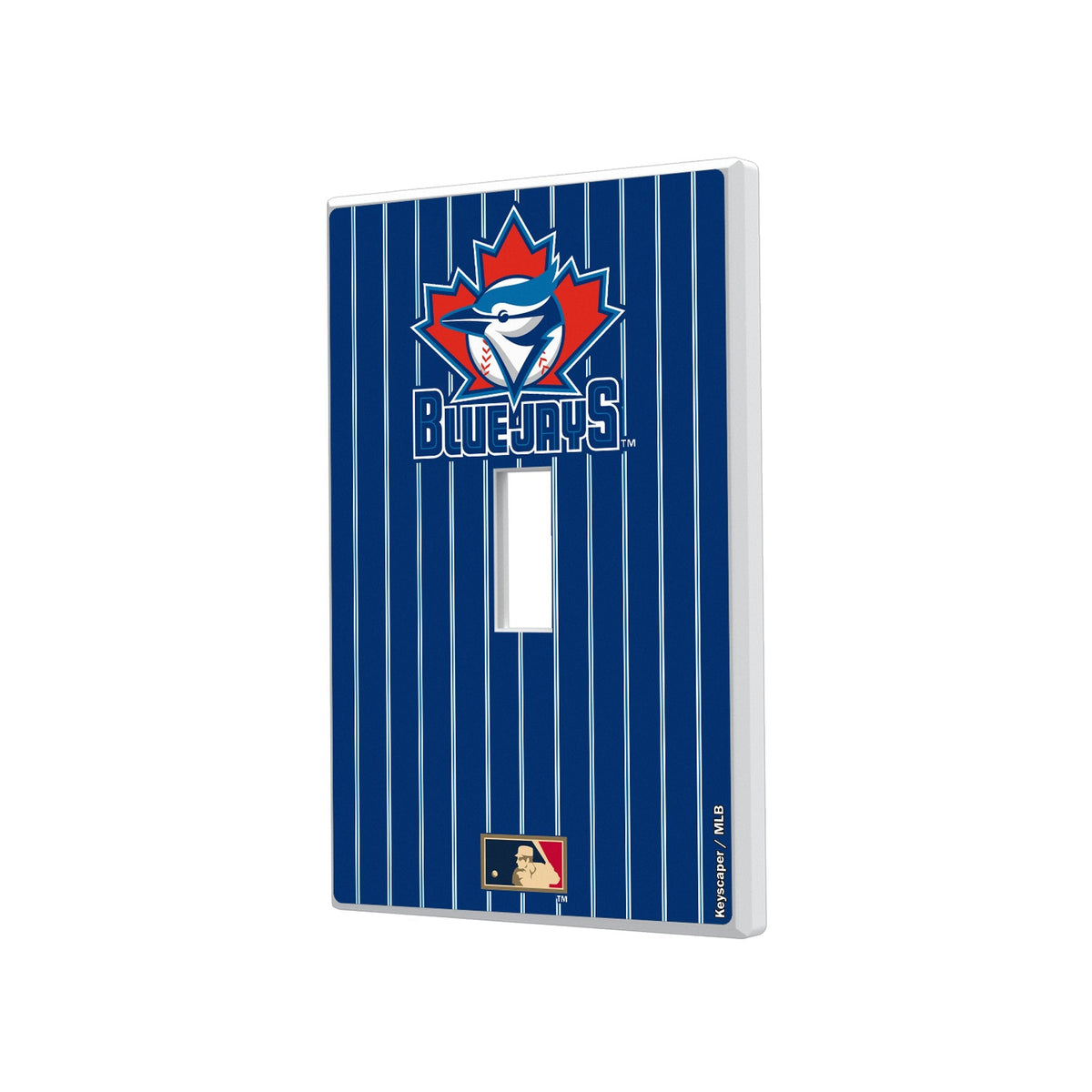 Toronto Blue Jays 1997-2002 - Cooperstown Collection Pinstripe Hidden-Screw Light Switch Plate 1