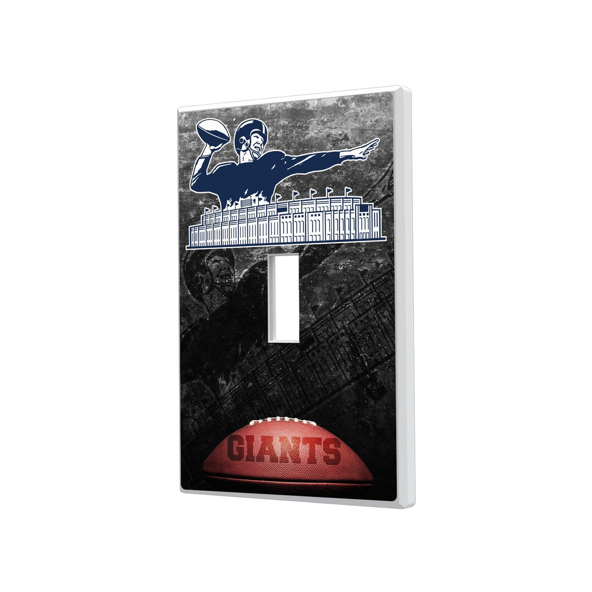 New York Giants 1960-1966 Historic Collection Legendary Hidden-Screw Light Switch Plate 1