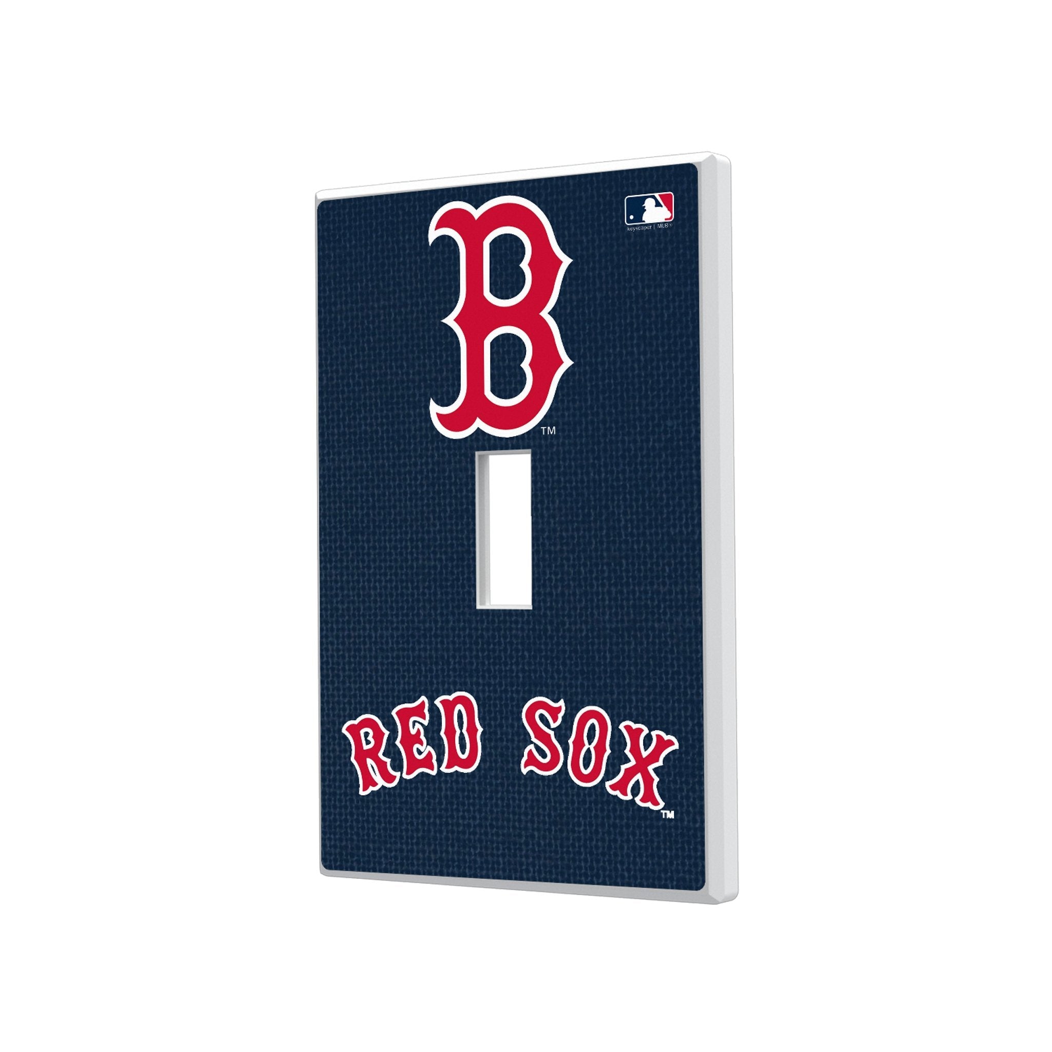 Boston Red Sox Solid Hidden-Screw Light Switch Plate 1