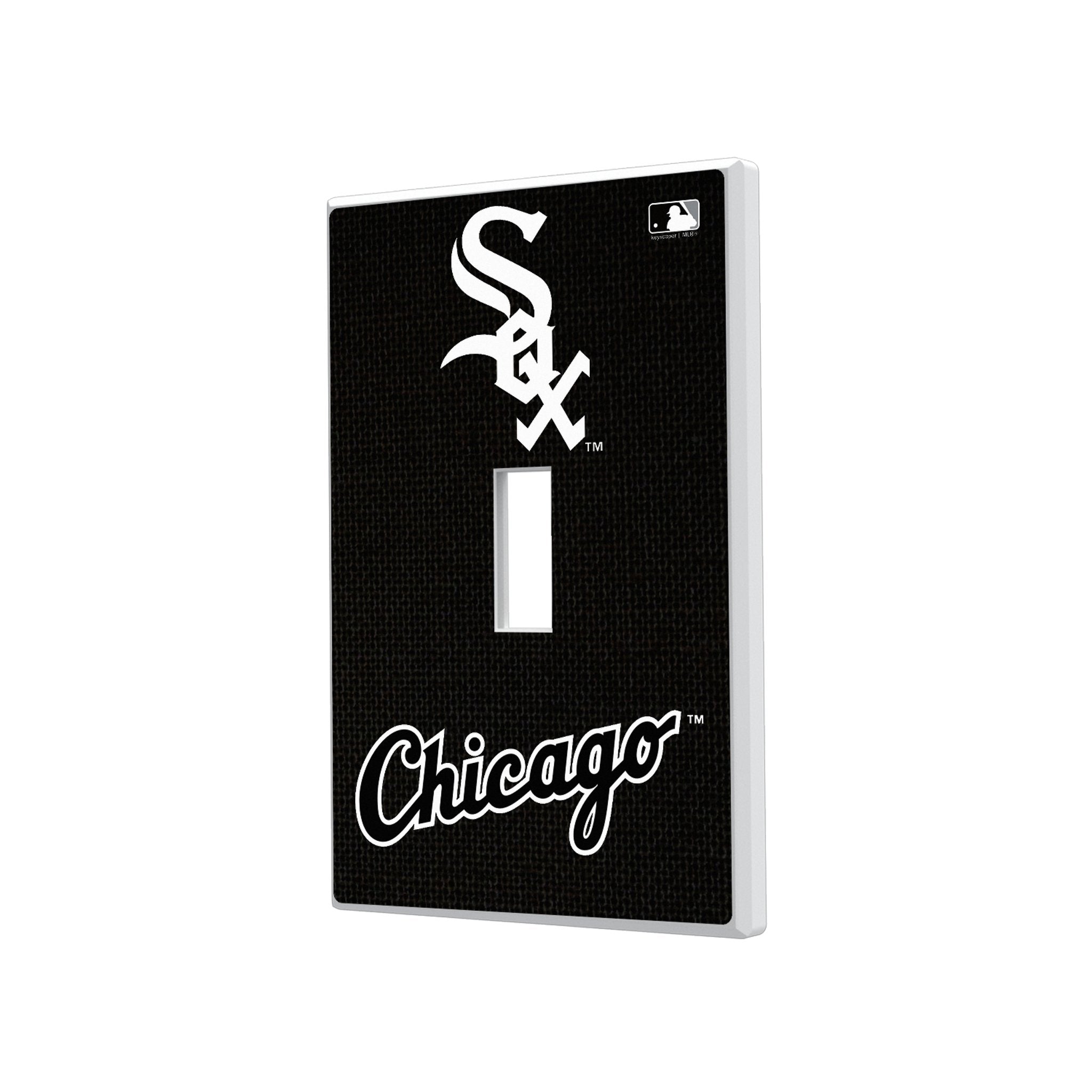 Chicago White Sox Solid Hidden-Screw Light Switch Plate 1