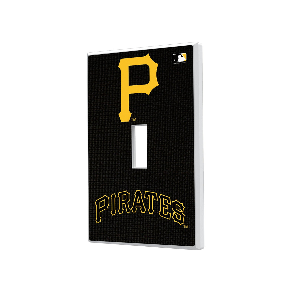 Pittsburgh Pirates Solid Hidden-Screw Light Switch Plate 1