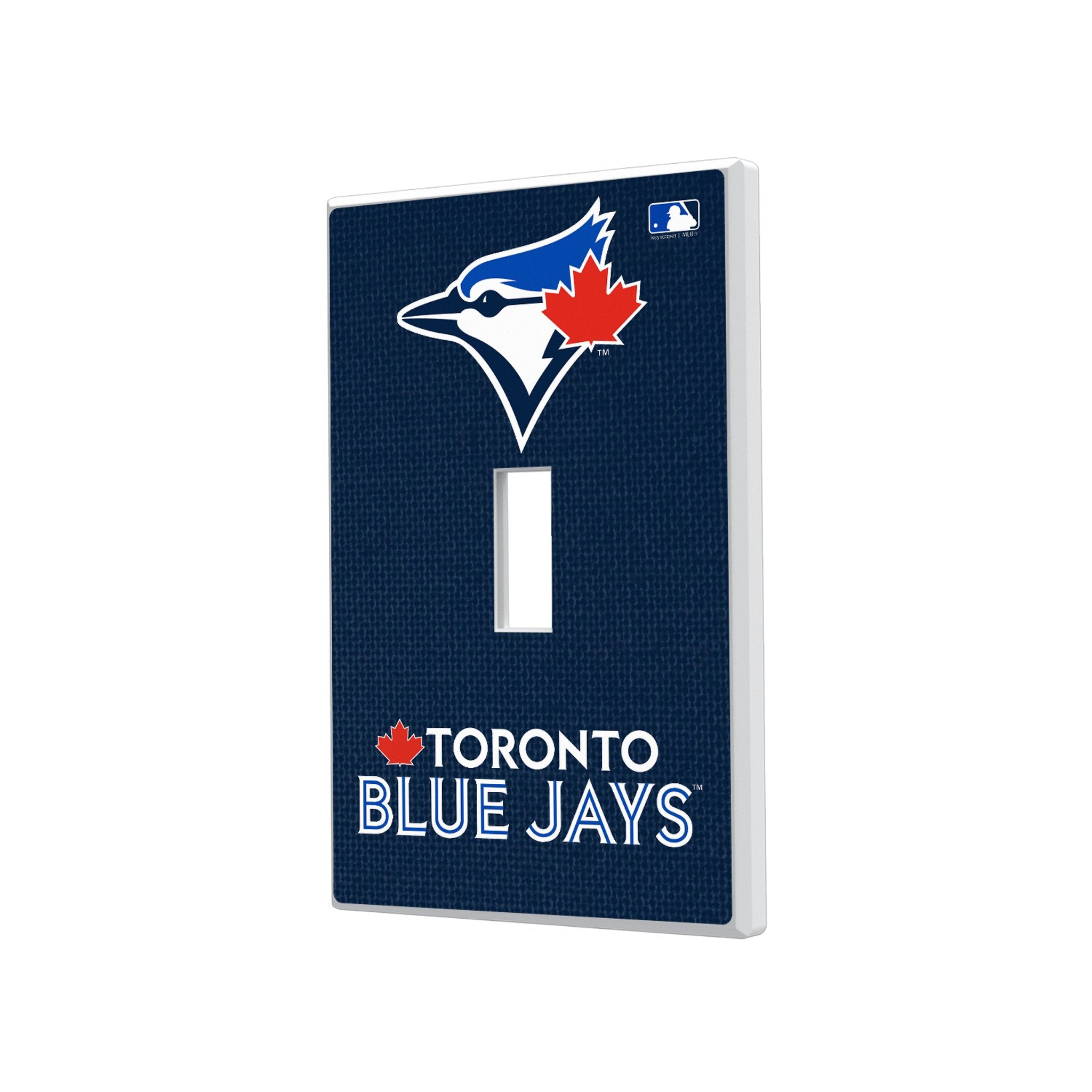 Toronto Blue Jays Solid Hidden-Screw Light Switch Plate 1